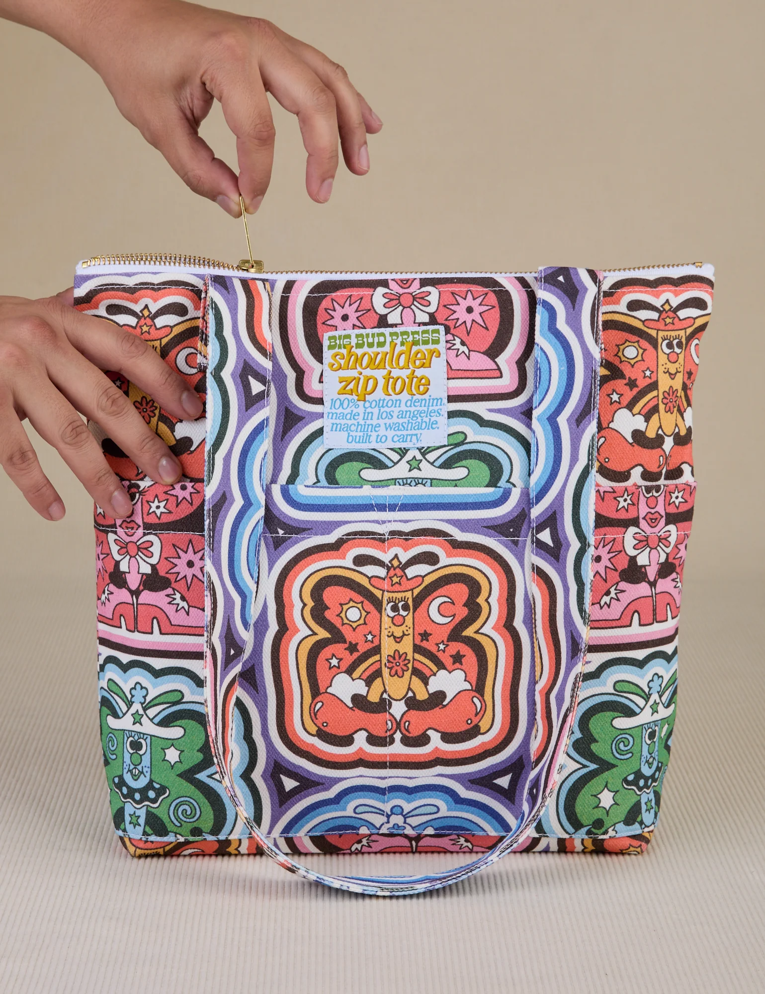 Butterfly Kaleidoscope Printed Bags *FINAL SALE* - Image 16