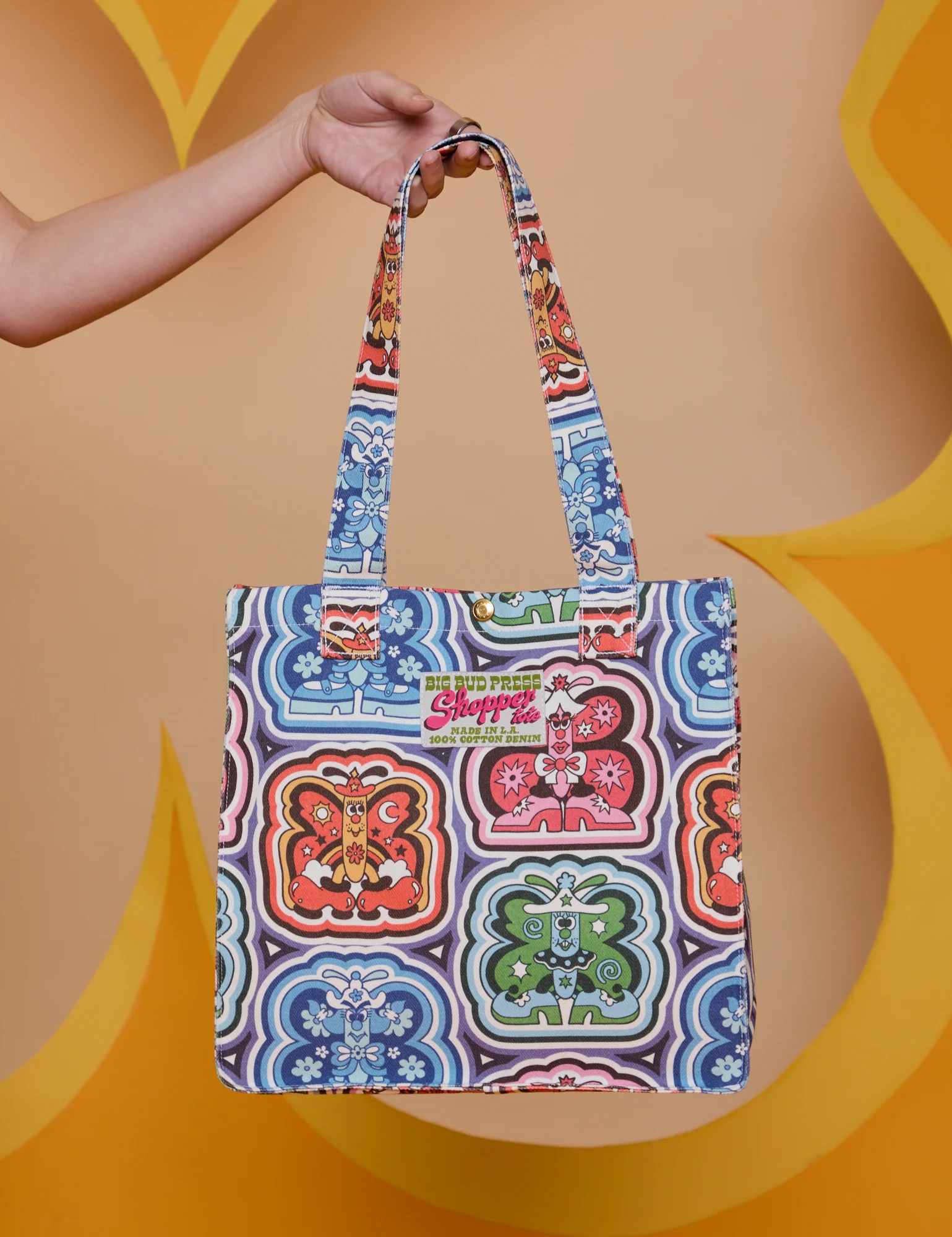 Butterfly Kaleidoscope Printed Bags *FINAL SALE* - Image 9