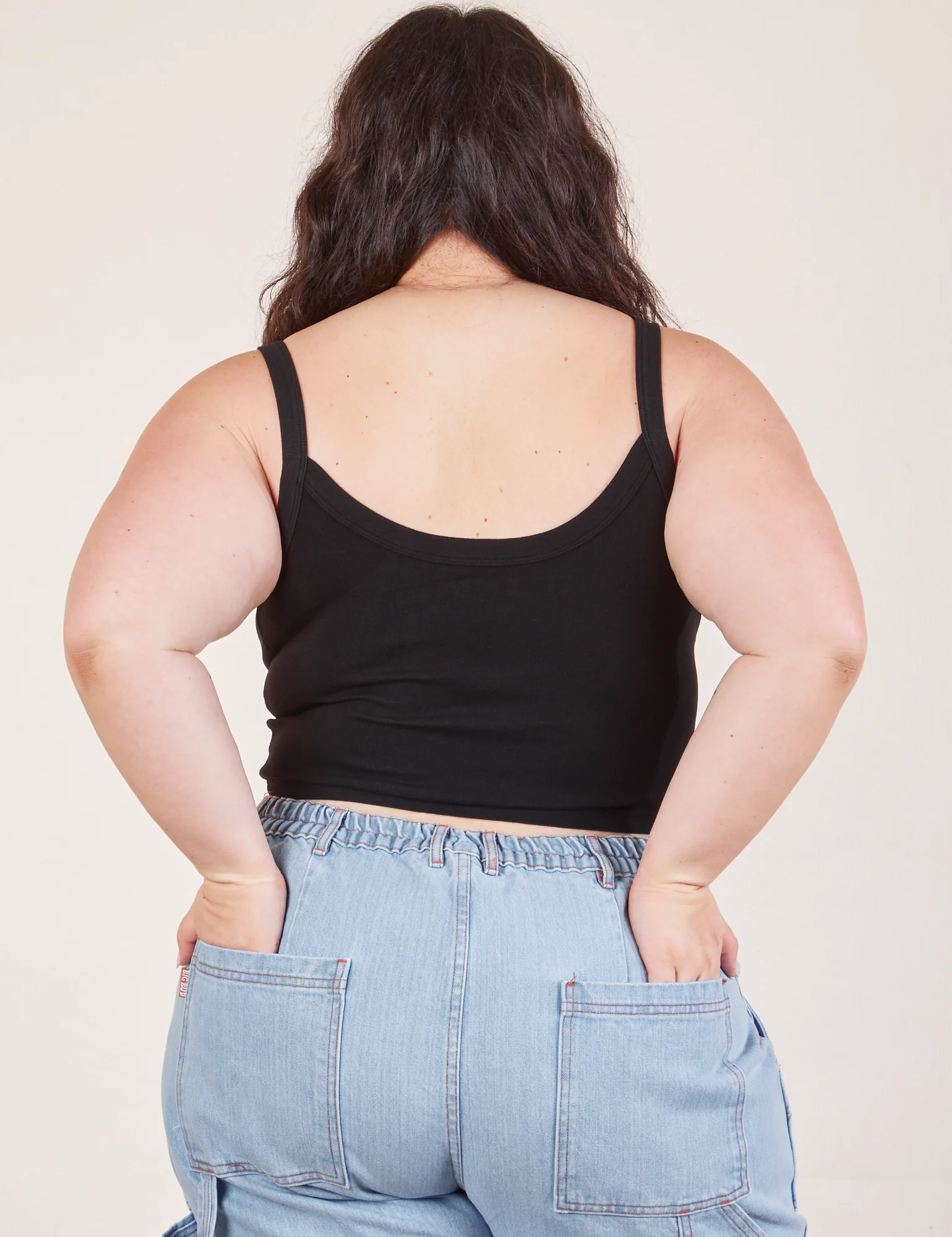 Cropped Cami - Basic Black - Image 16