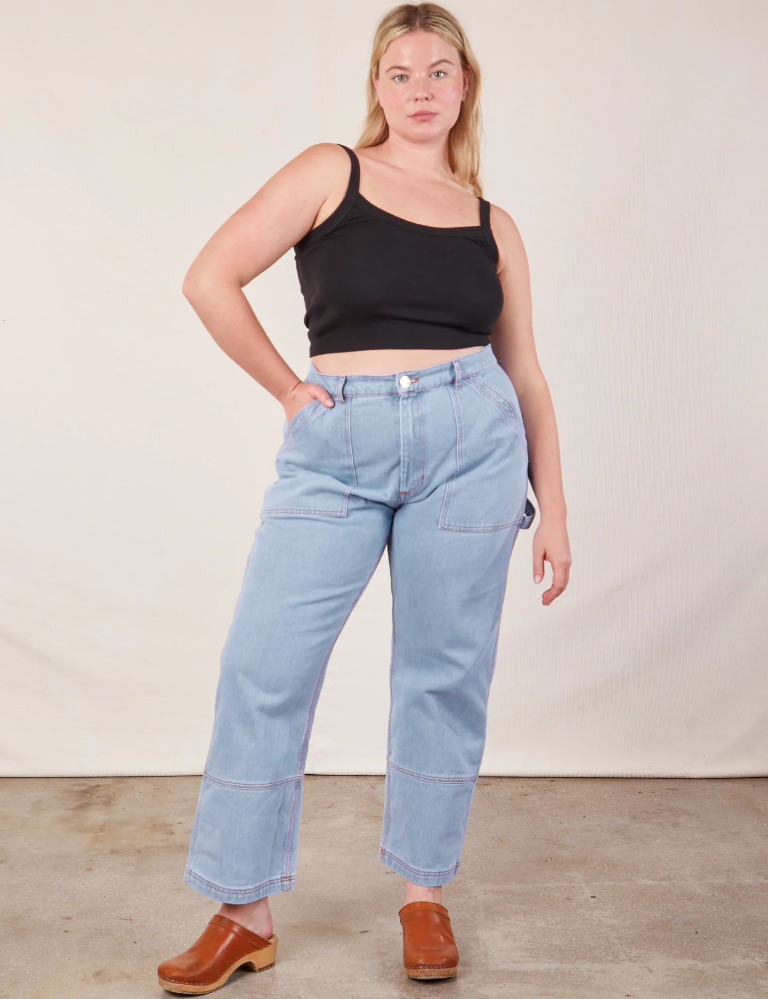 Cropped Cami - Basic Black - Image 5