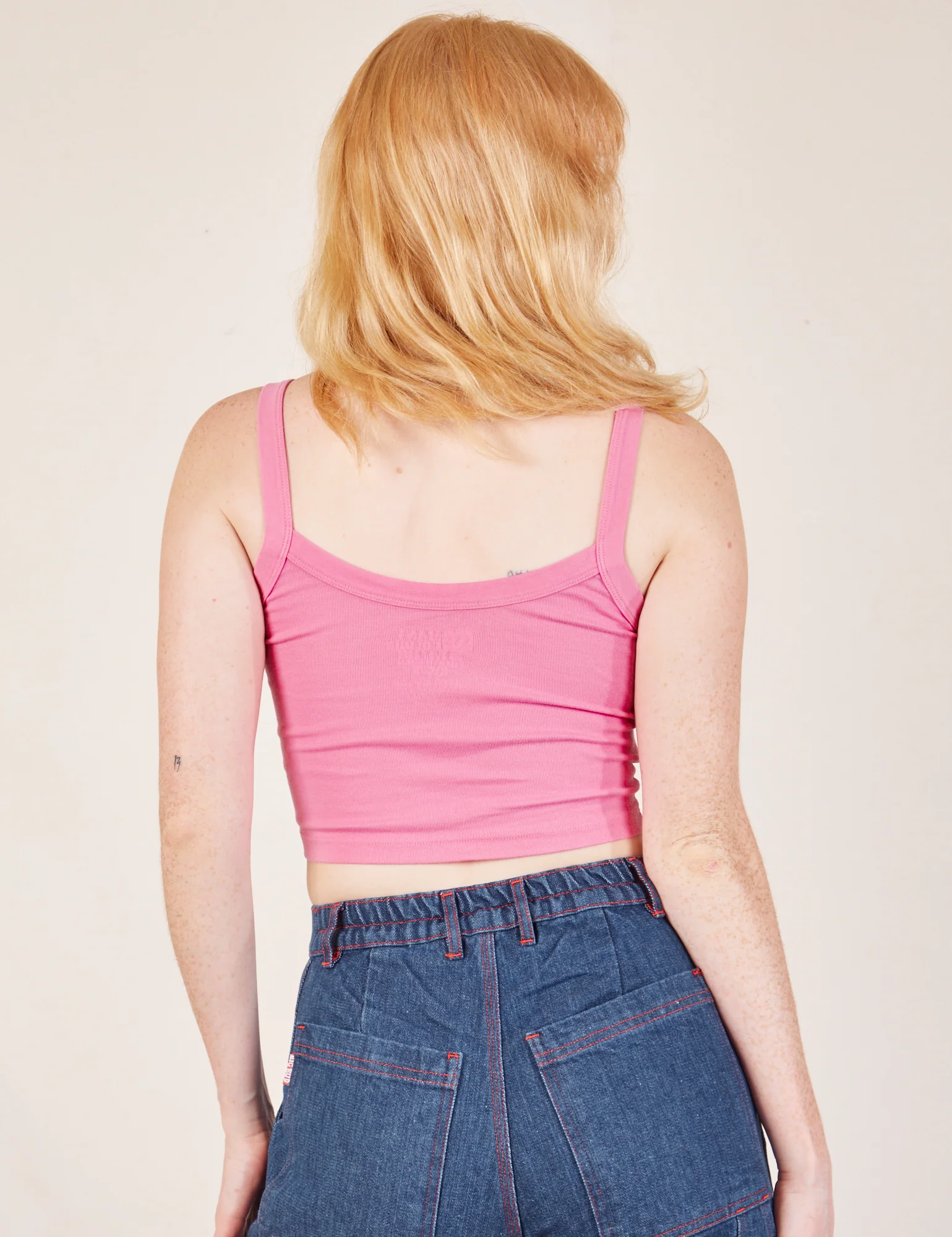 Cropped Cami - Bubblegum Pink - Image 10