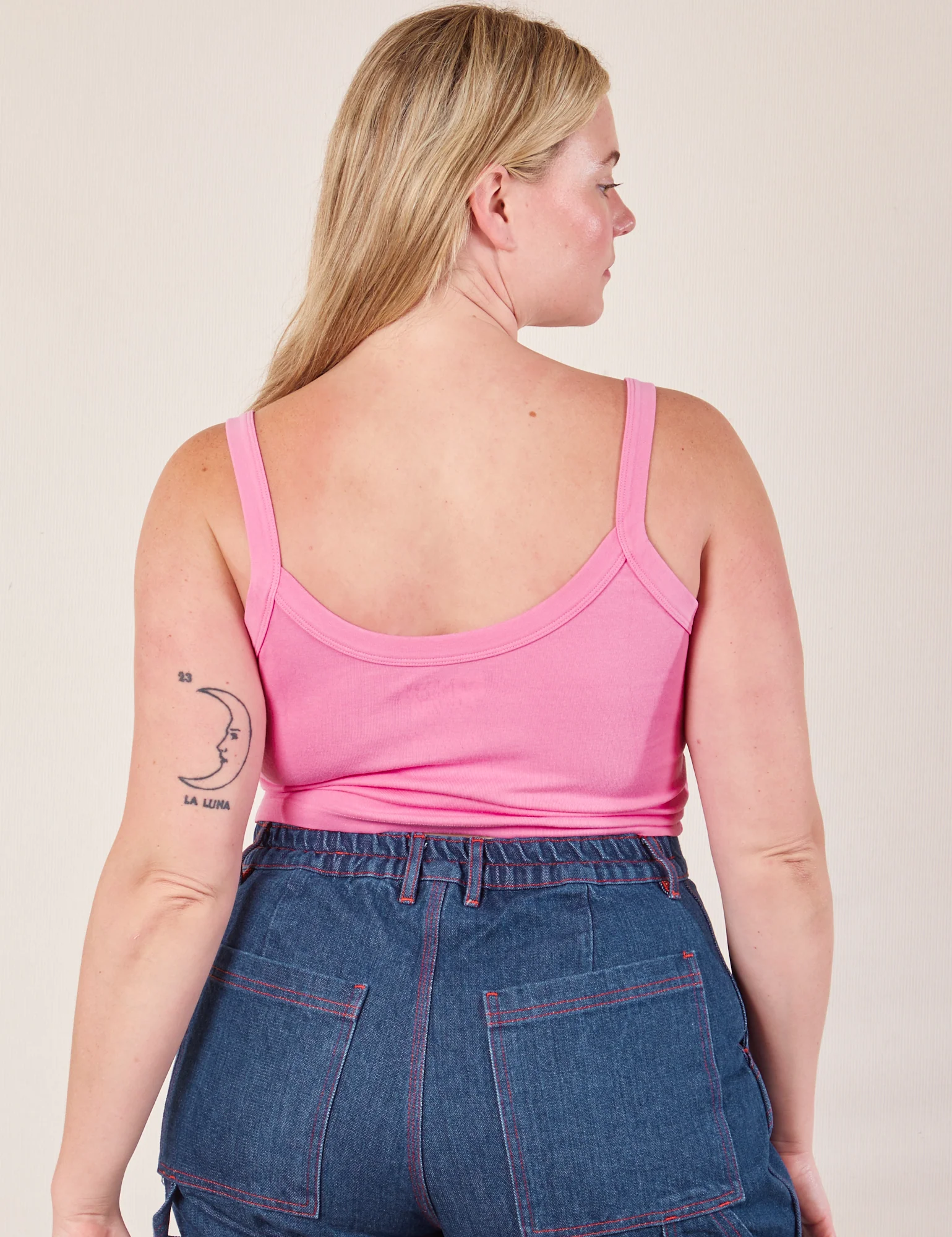 Cropped Cami - Bubblegum Pink - Image 19