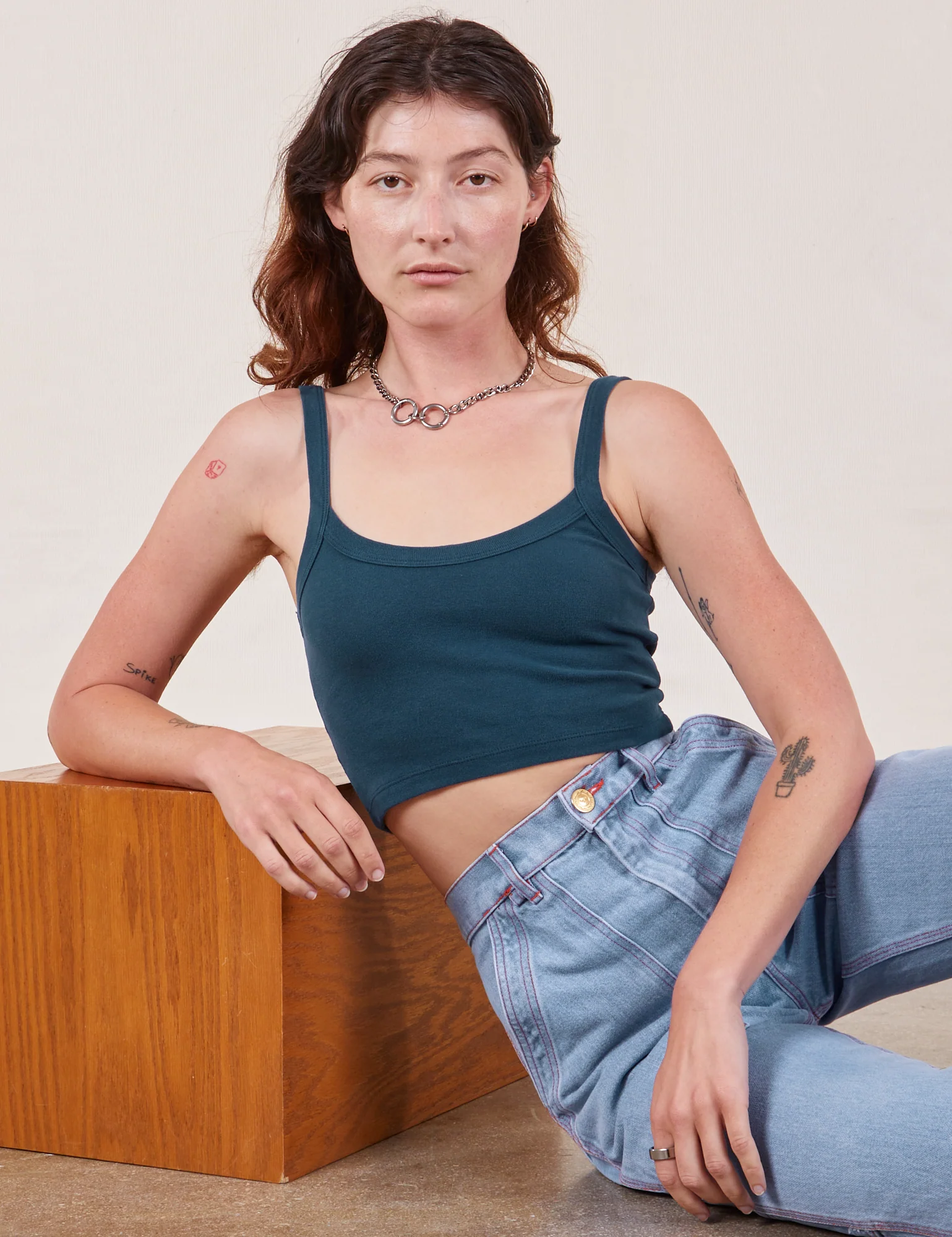 Cropped Cami - Lagoon - Image 12