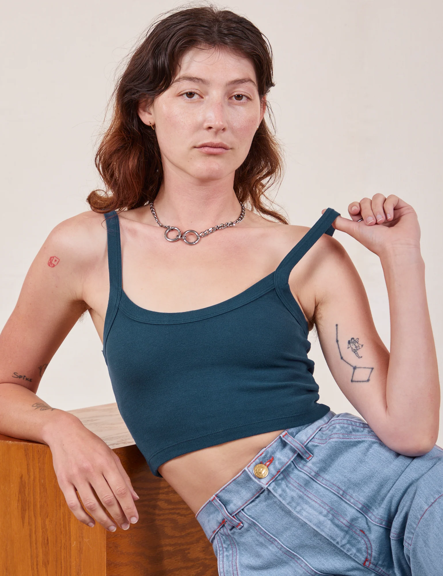 Cropped Cami - Lagoon - Image 13