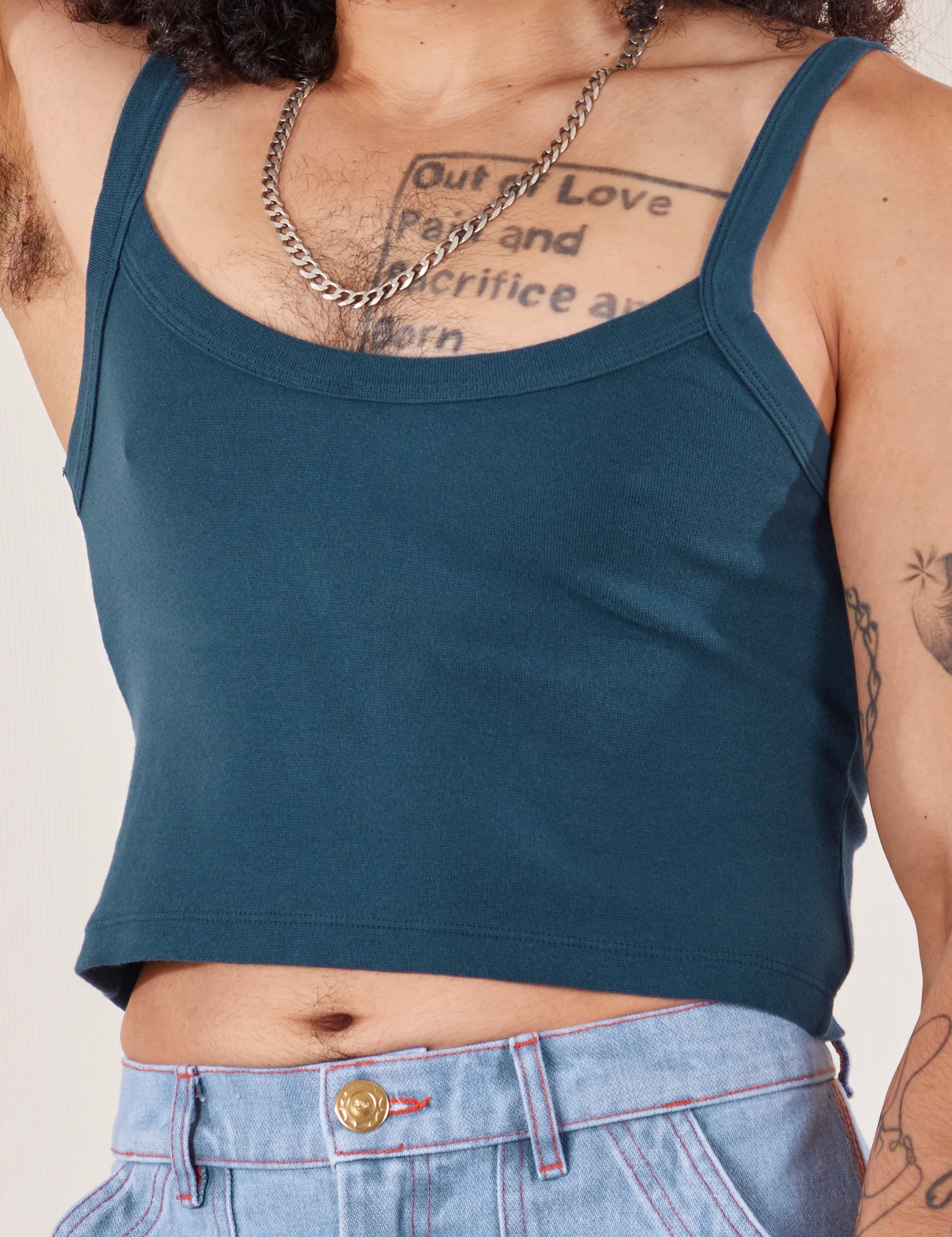 Cropped Cami - Lagoon - Image 16