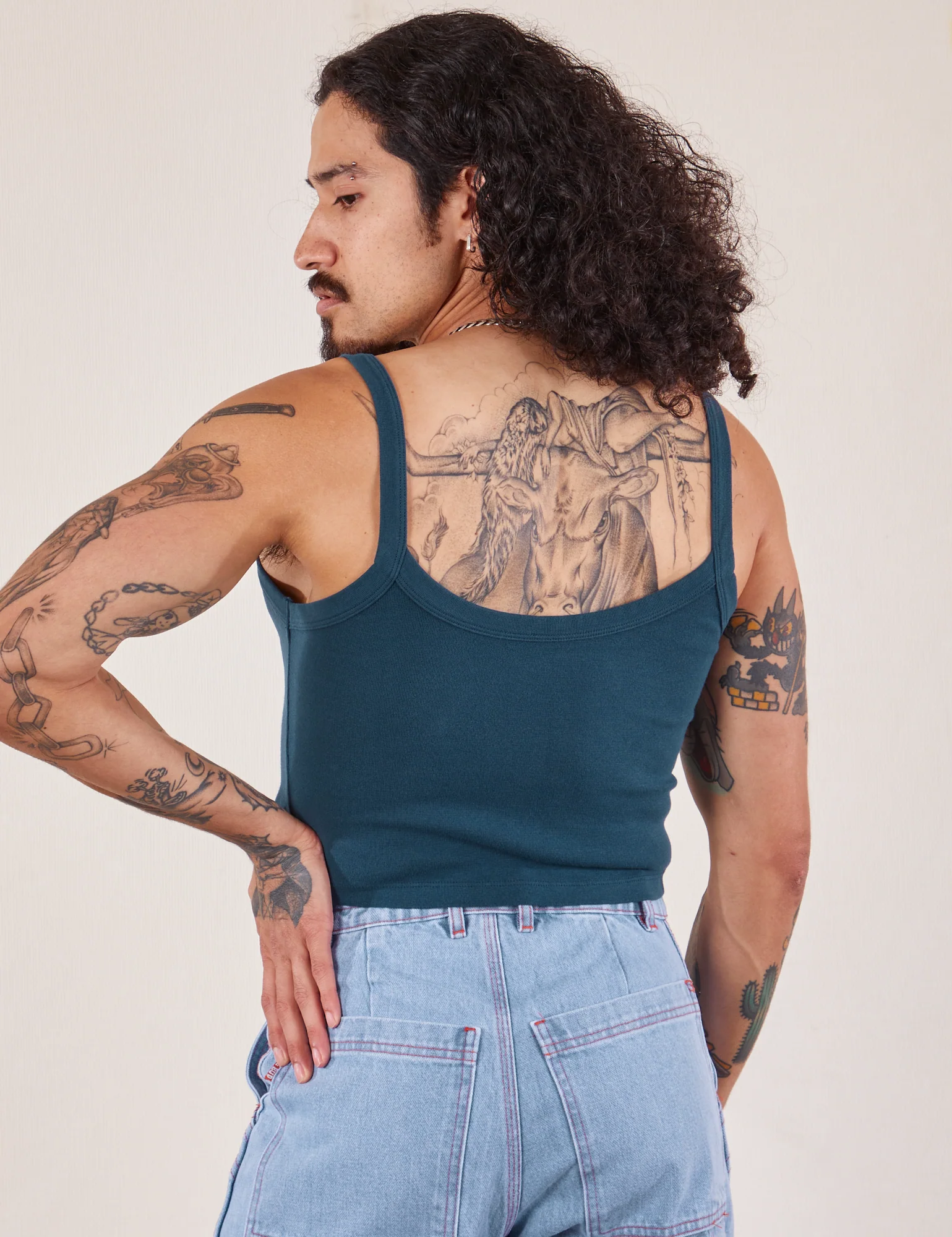 Cropped Cami - Lagoon - Image 18