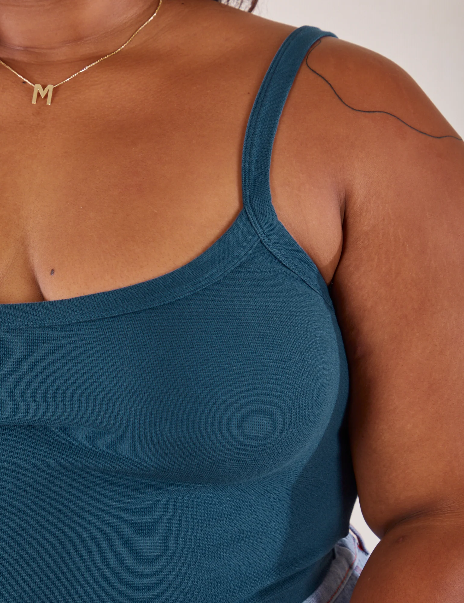 Cropped Cami - Lagoon - Image 3