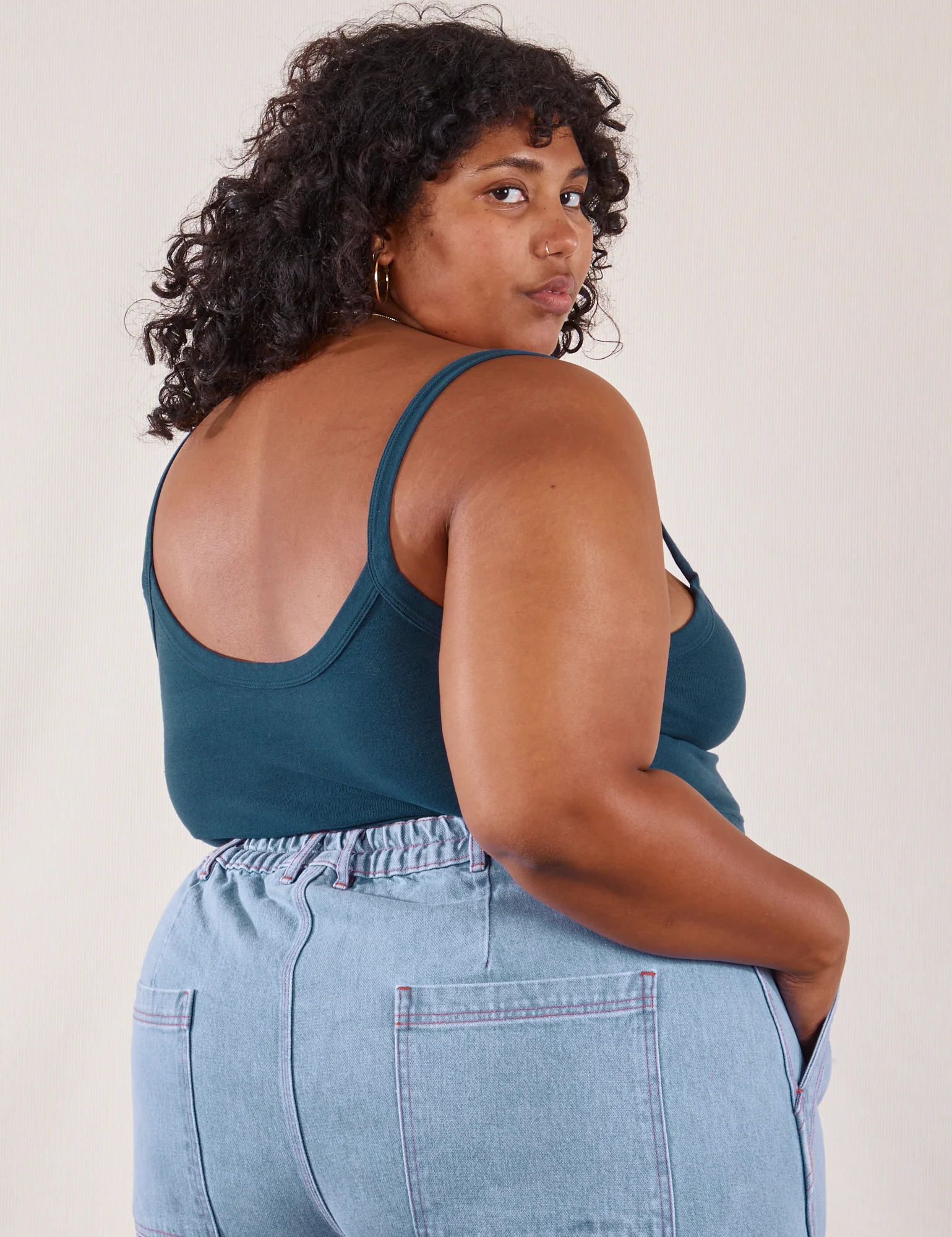 Cropped Cami - Lagoon - Image 6