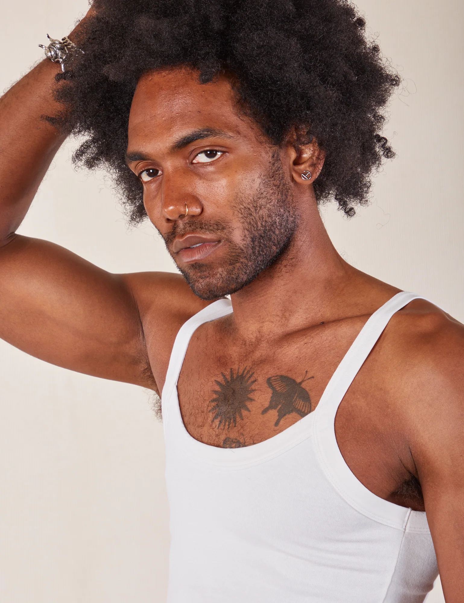 Cropped Cami - Vintage Tee White - Image 16