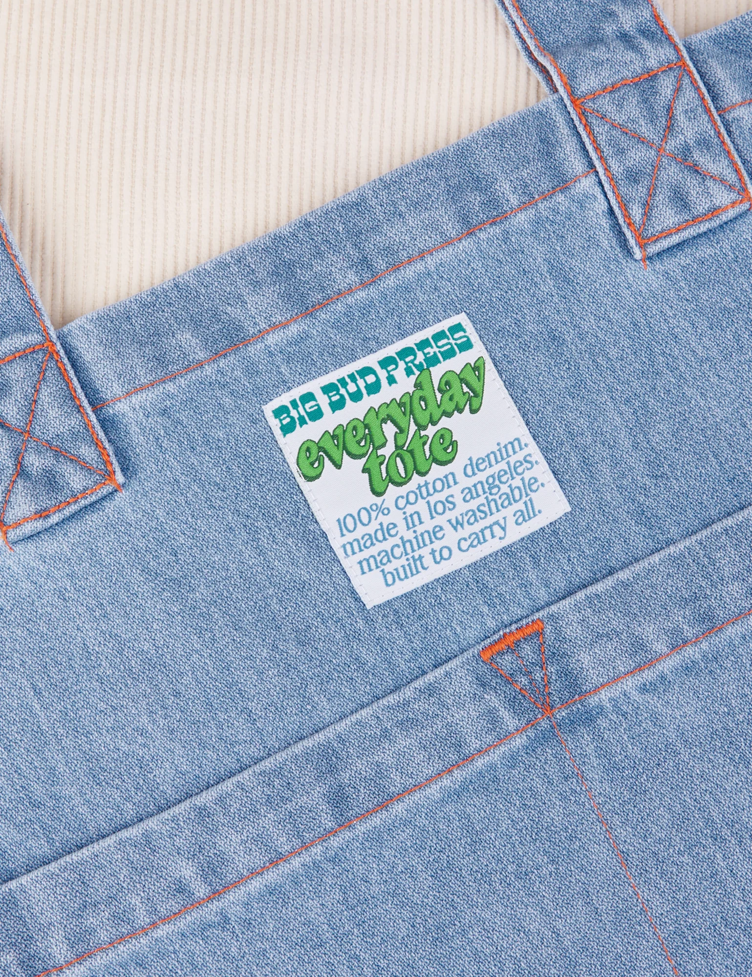 Denim Everyday Tote Bag - Image 3