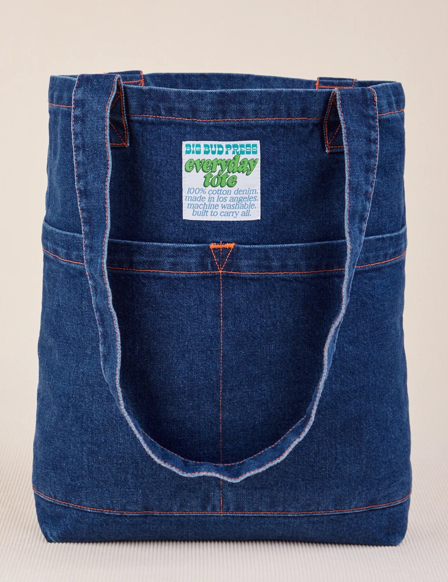 Denim Everyday Tote Bag - Image 6