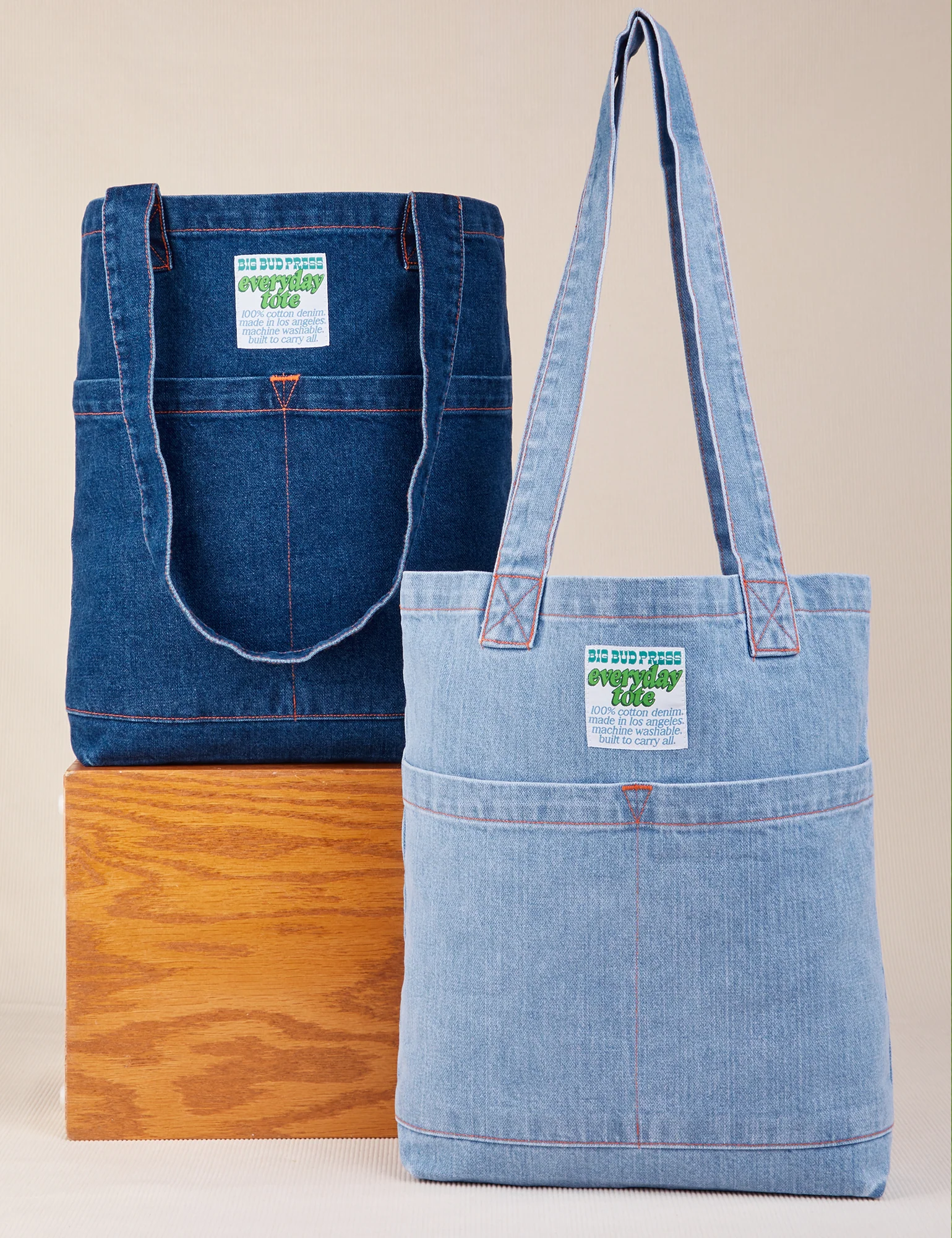 Denim Everyday Tote Bag - Image 9