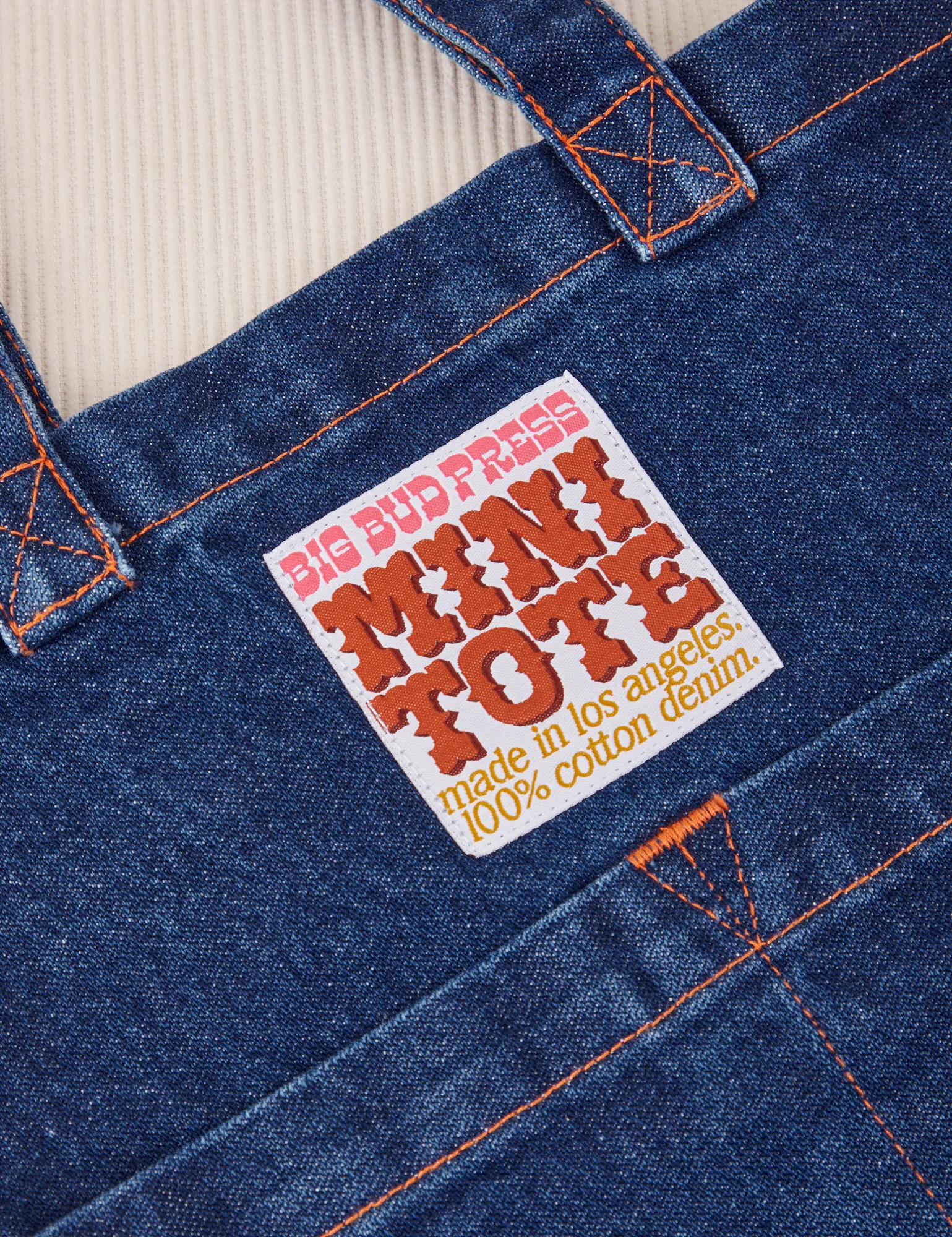 Denim Mini Tote Bags - Image 8