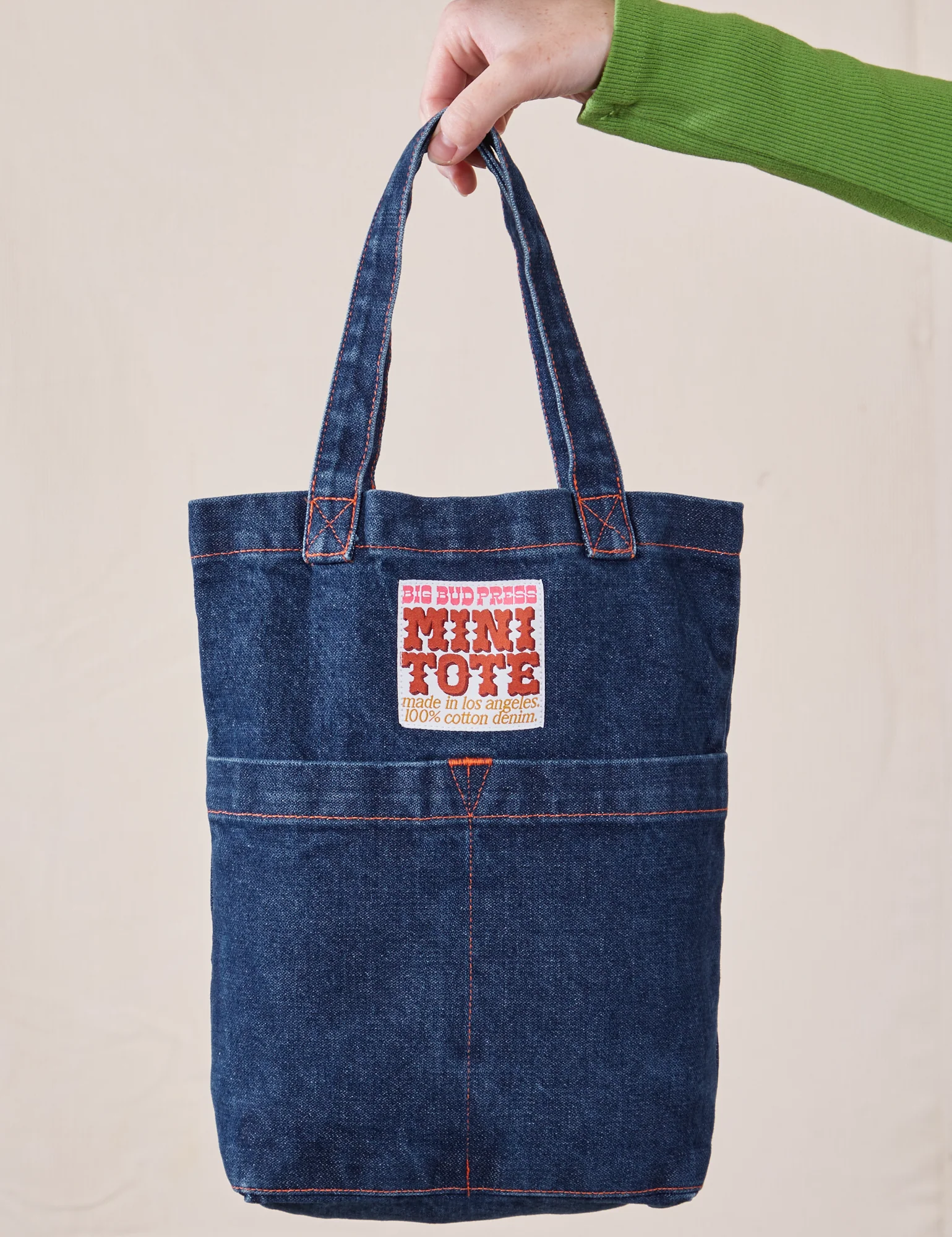 Denim Mini Tote Bags - Image 9