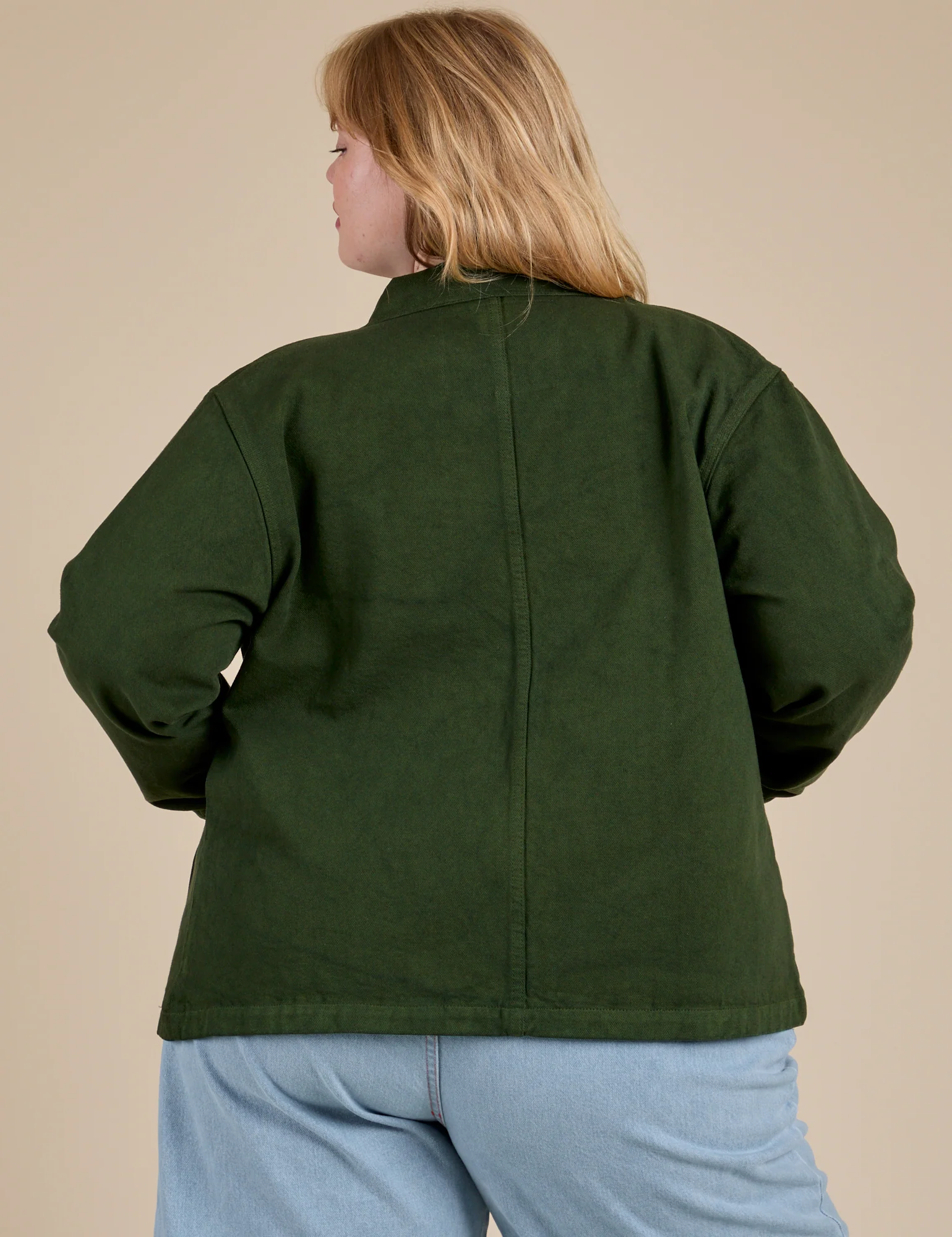 Denim Work Jacket - Evergreen - Image 15