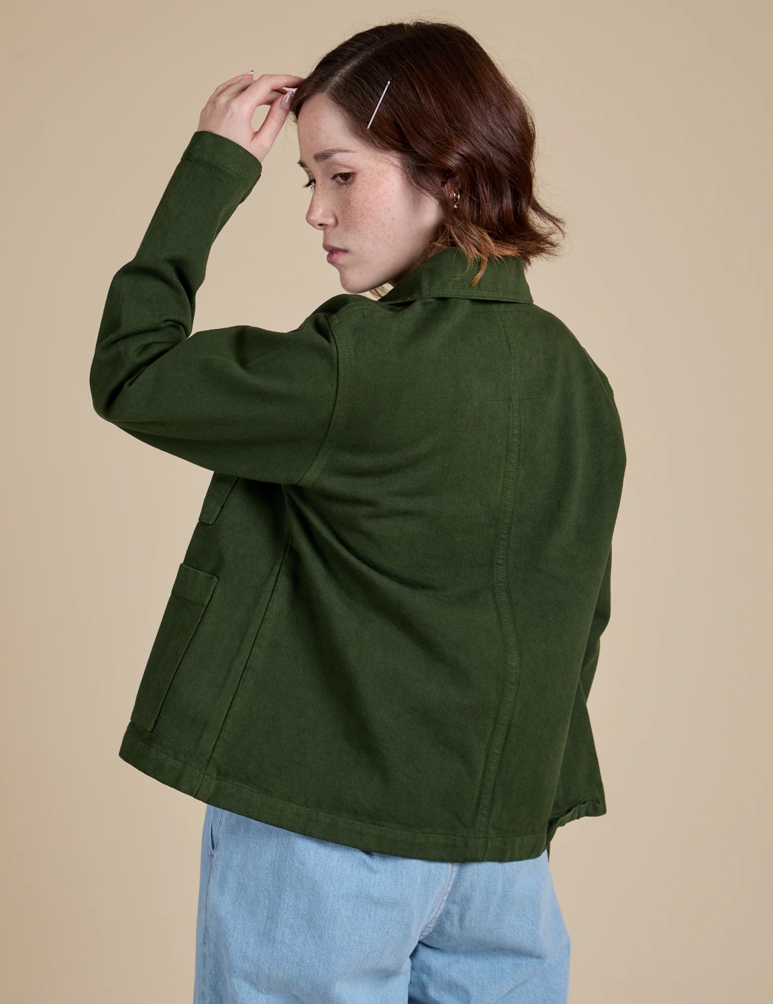 Denim Work Jacket - Evergreen - Image 21