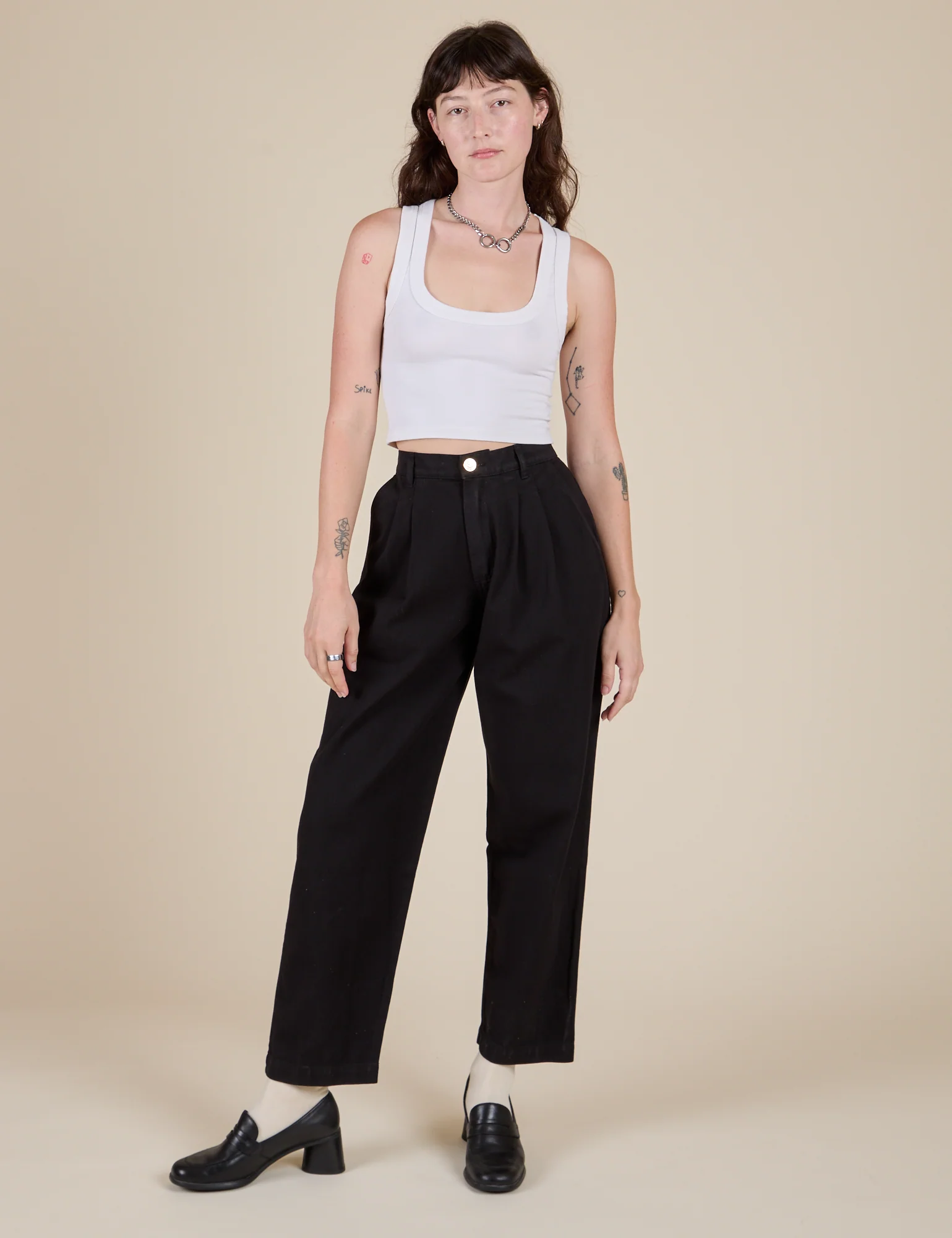 Heavyweight Trousers - Basic Black - Image 4