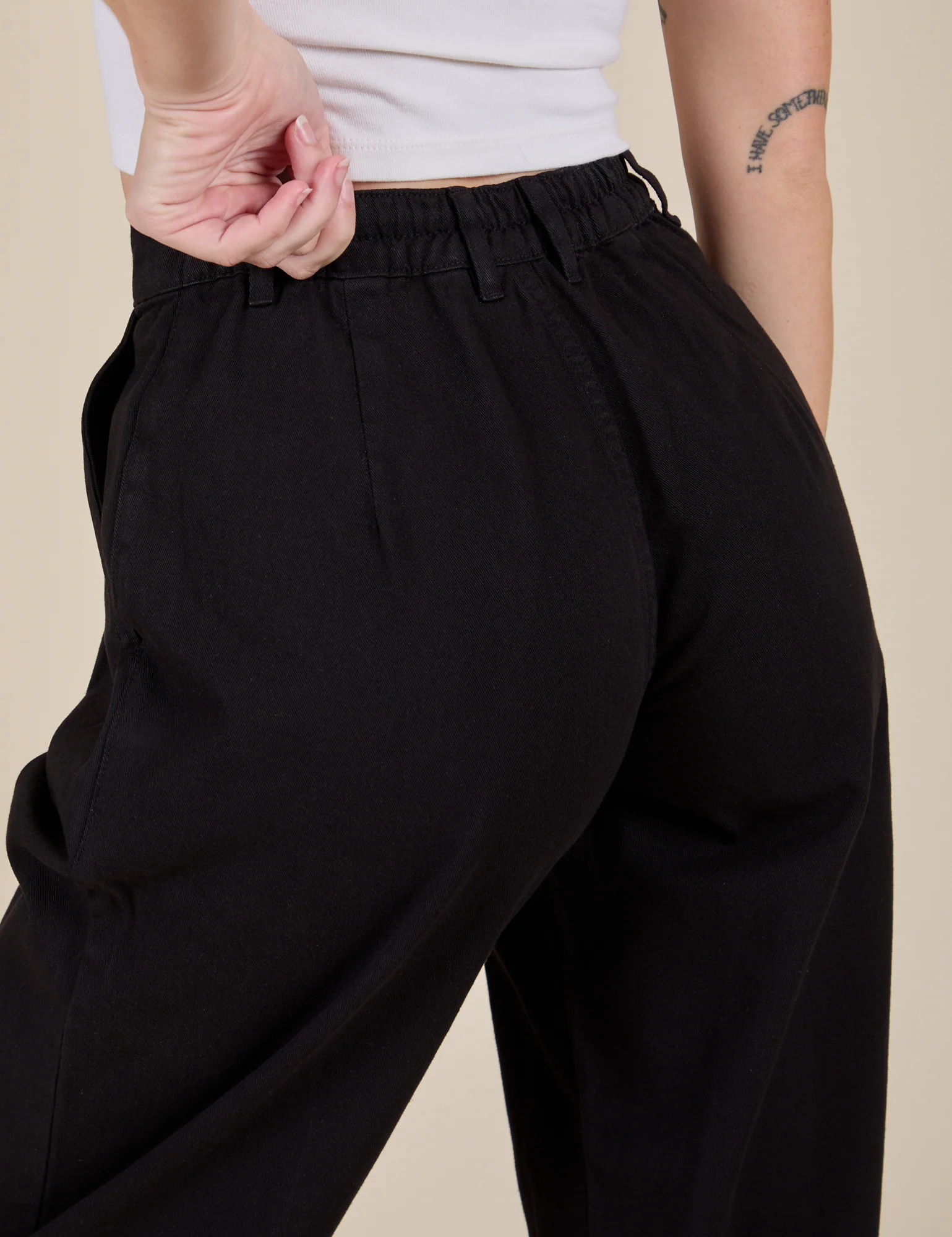 Heavyweight Trousers - Basic Black - Image 9
