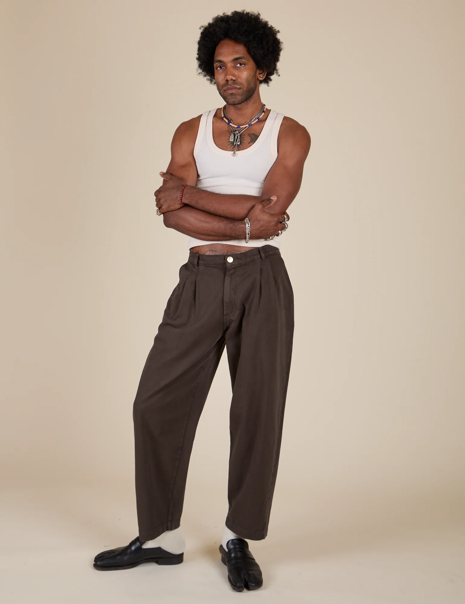 Heavyweight Trousers - Espresso Brown - Image 13