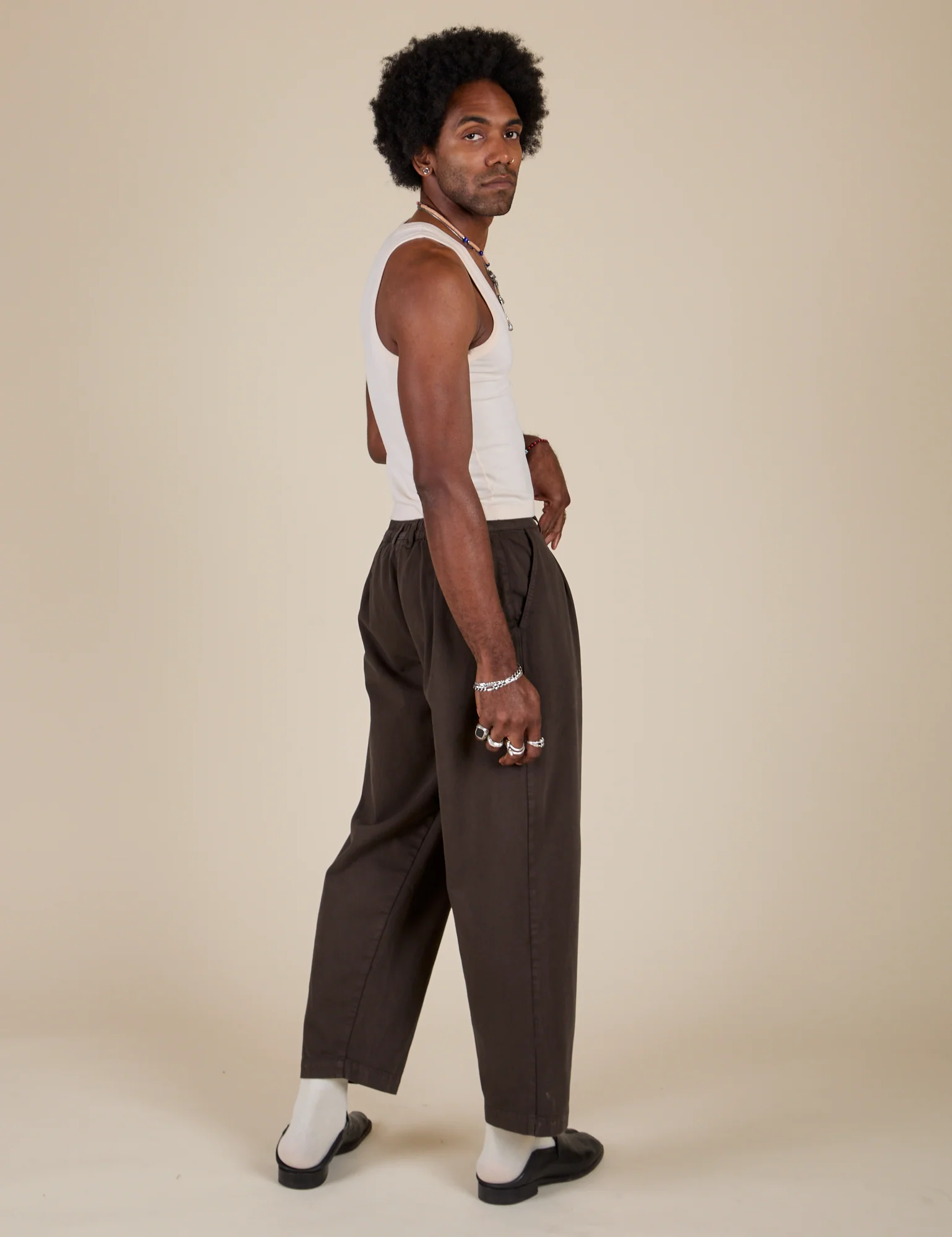 Heavyweight Trousers - Espresso Brown - Image 16