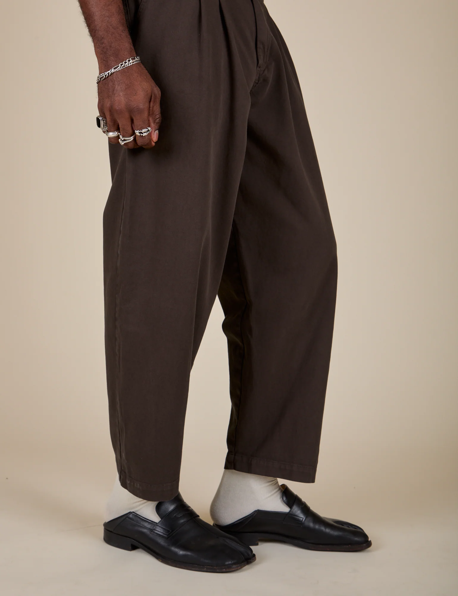 Heavyweight Trousers - Espresso Brown - Image 17