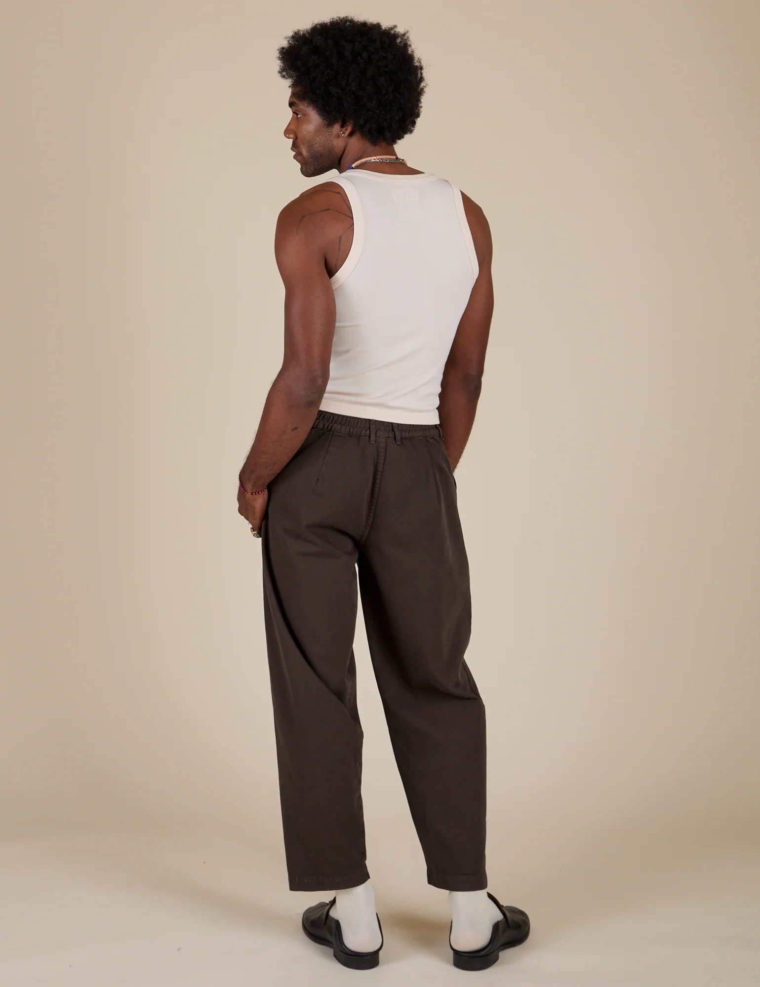 Heavyweight Trousers - Espresso Brown - Image 18