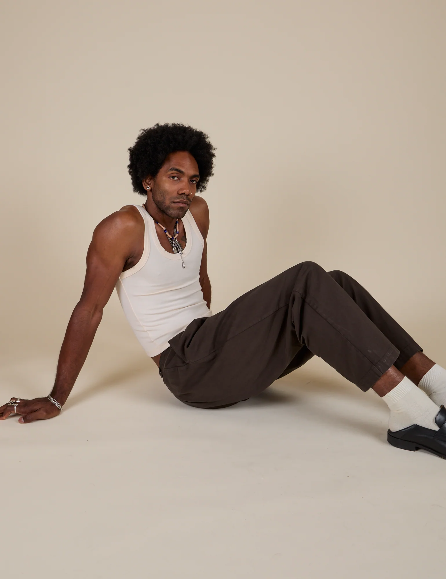 Heavyweight Trousers - Espresso Brown - Image 19