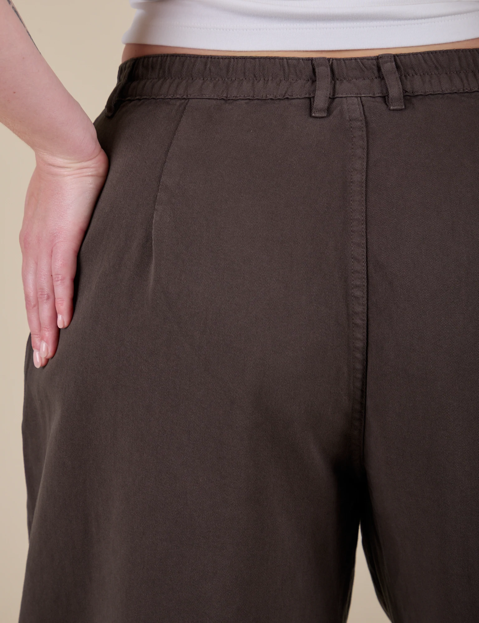 Heavyweight Trousers - Espresso Brown - Image 4