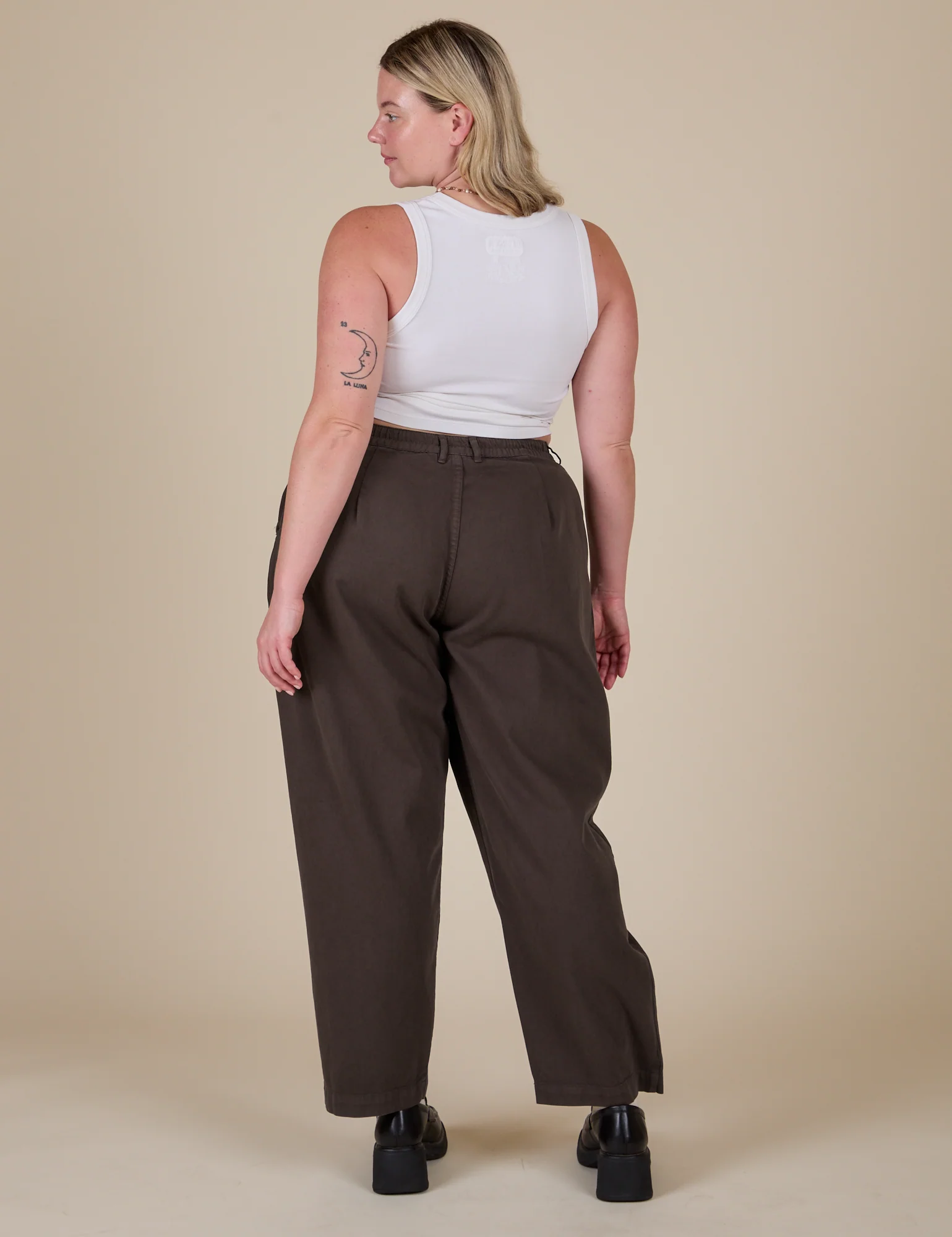 Heavyweight Trousers - Espresso Brown - Image 9
