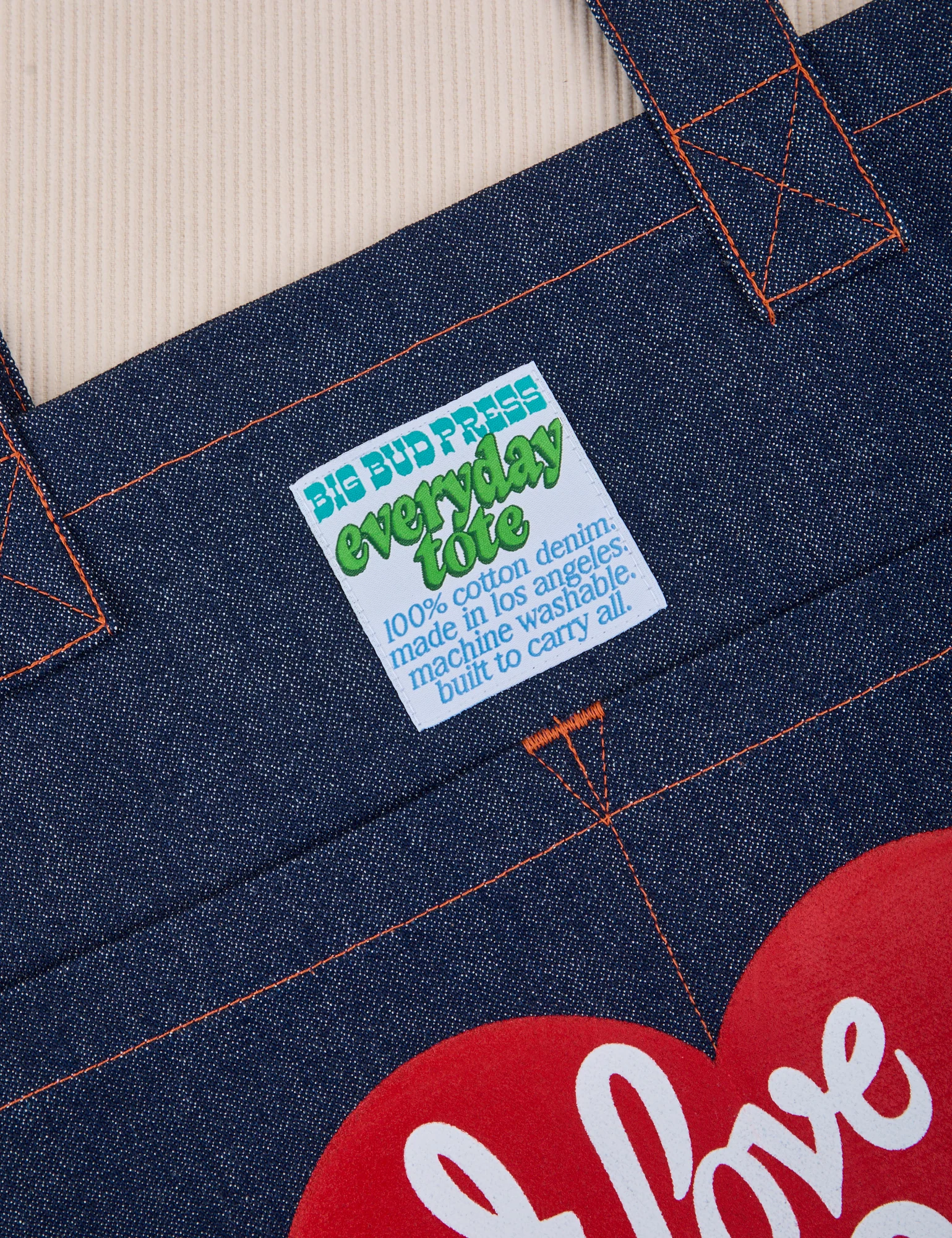 I Love LA Tote *FINAL SALE* - Image 4