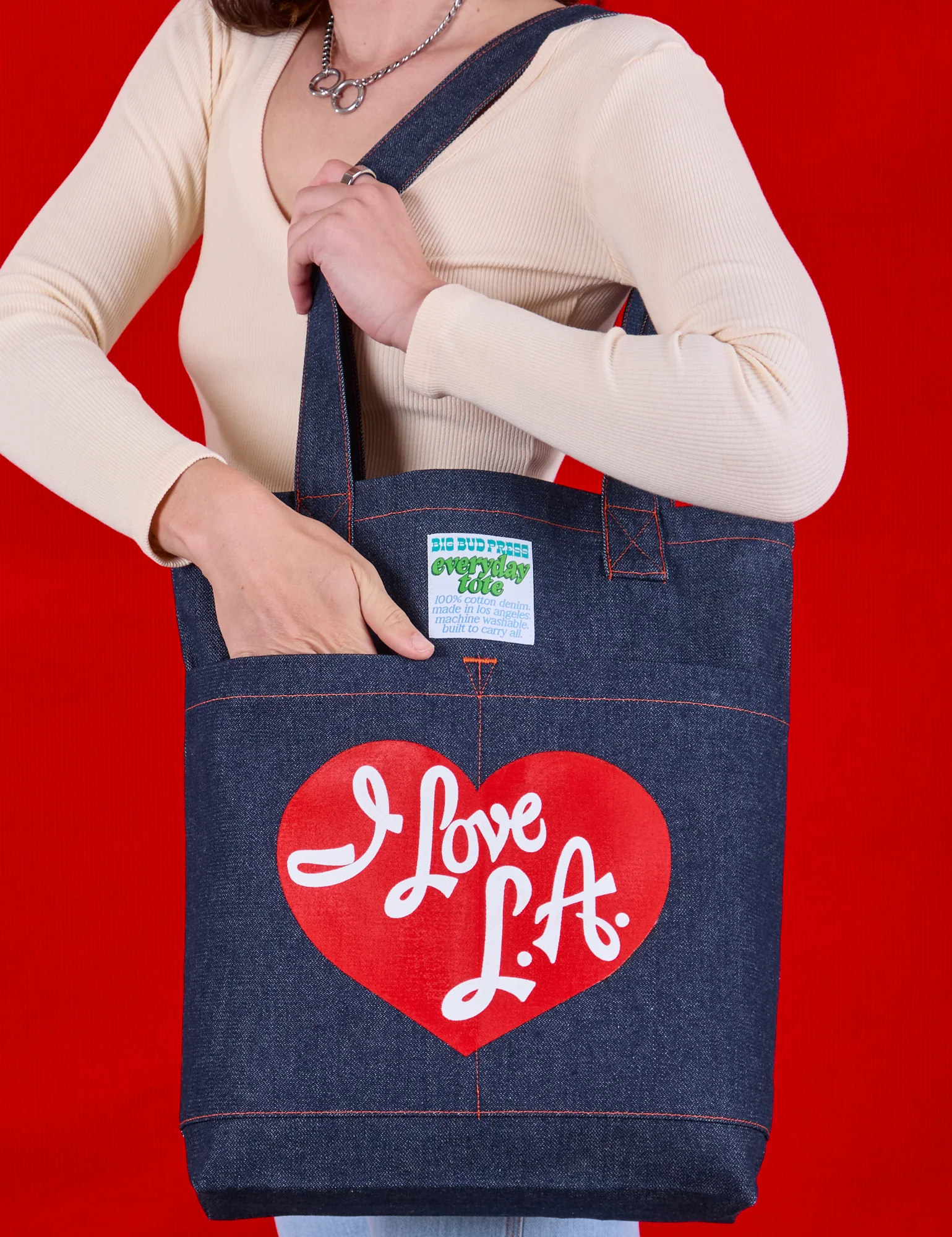 I Love LA Tote *FINAL SALE* - Image 7