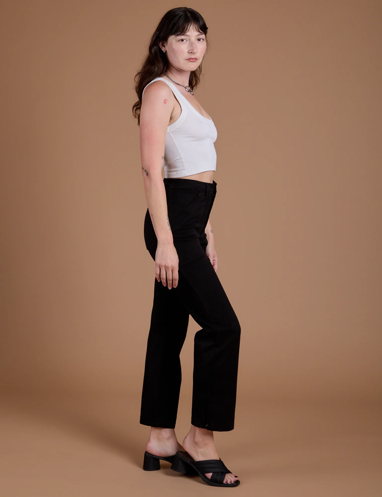 Organic Work Pants - Basic Black - Image 6