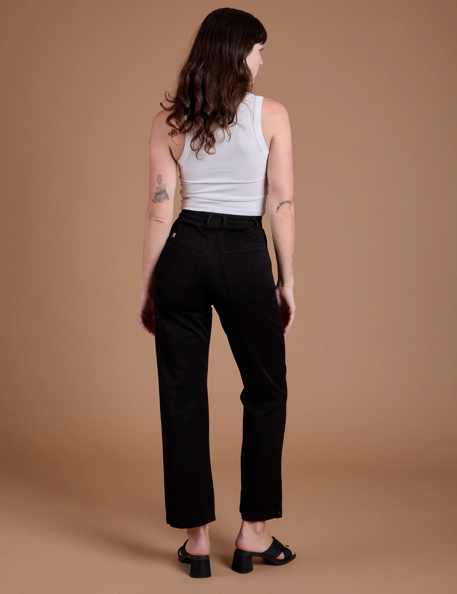 Organic Work Pants - Basic Black - Image 7