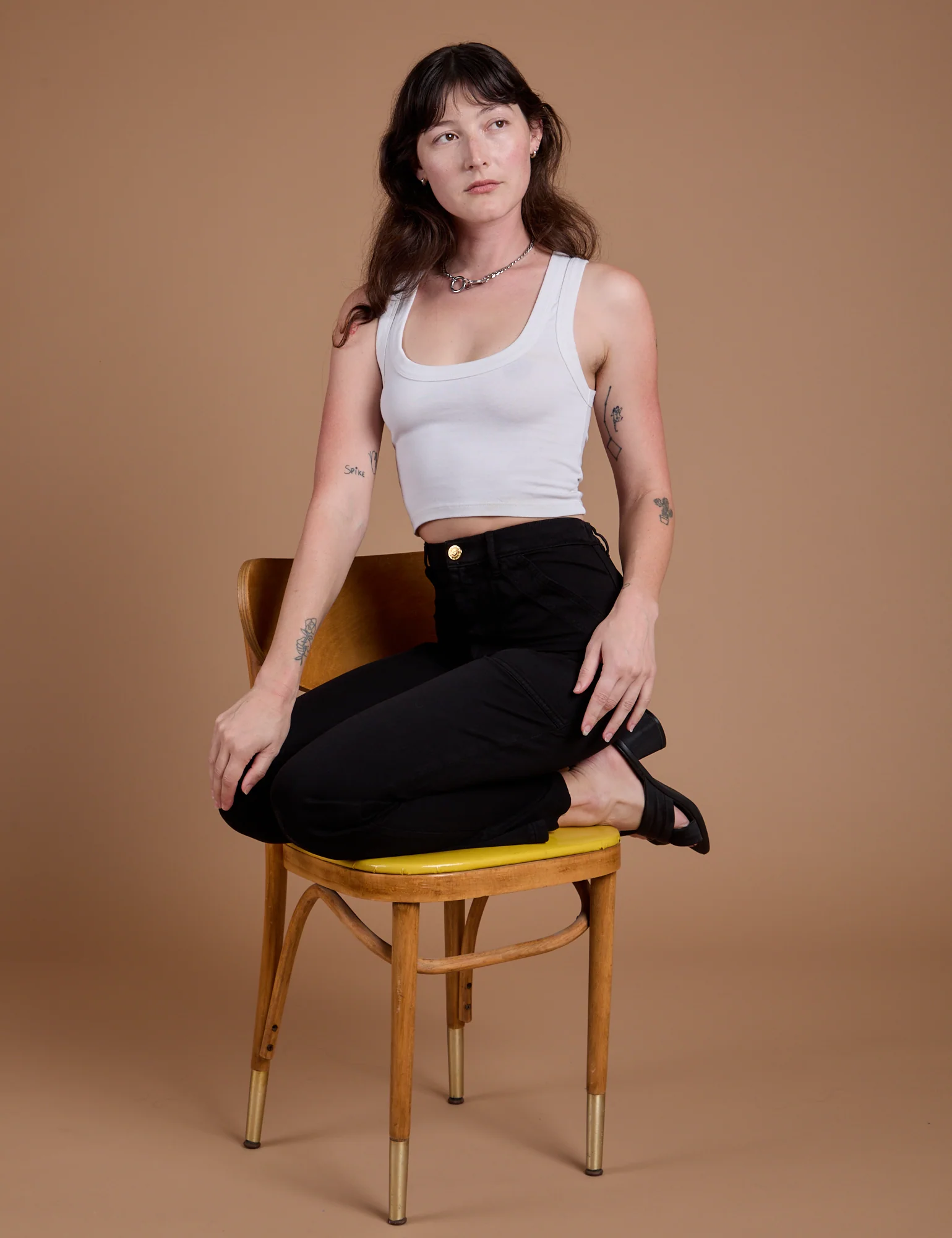 Organic Work Pants - Basic Black - Image 9