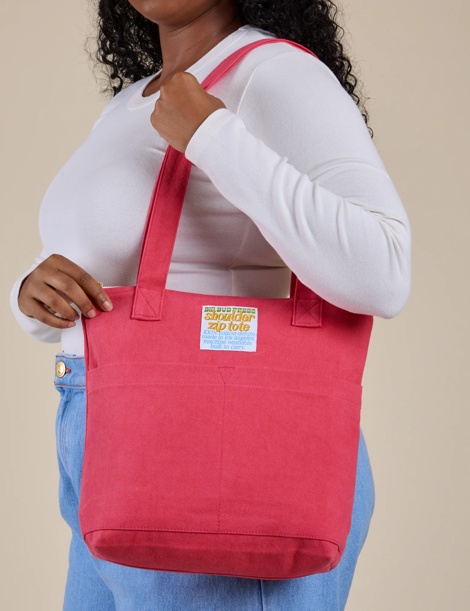 Over-Shoulder Zip Mini Tote - Image 10
