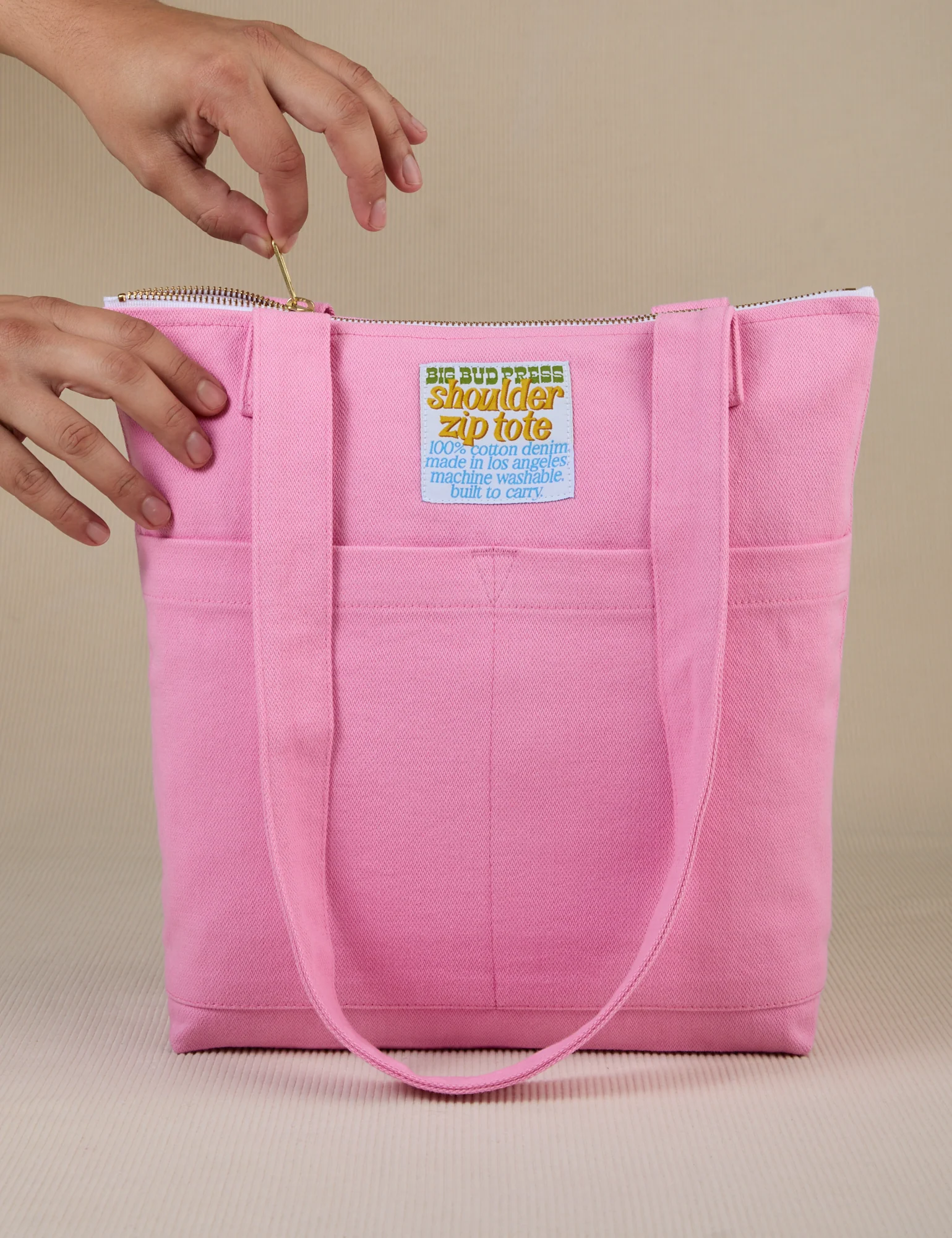 Over-Shoulder Zip Mini Tote - Image 3