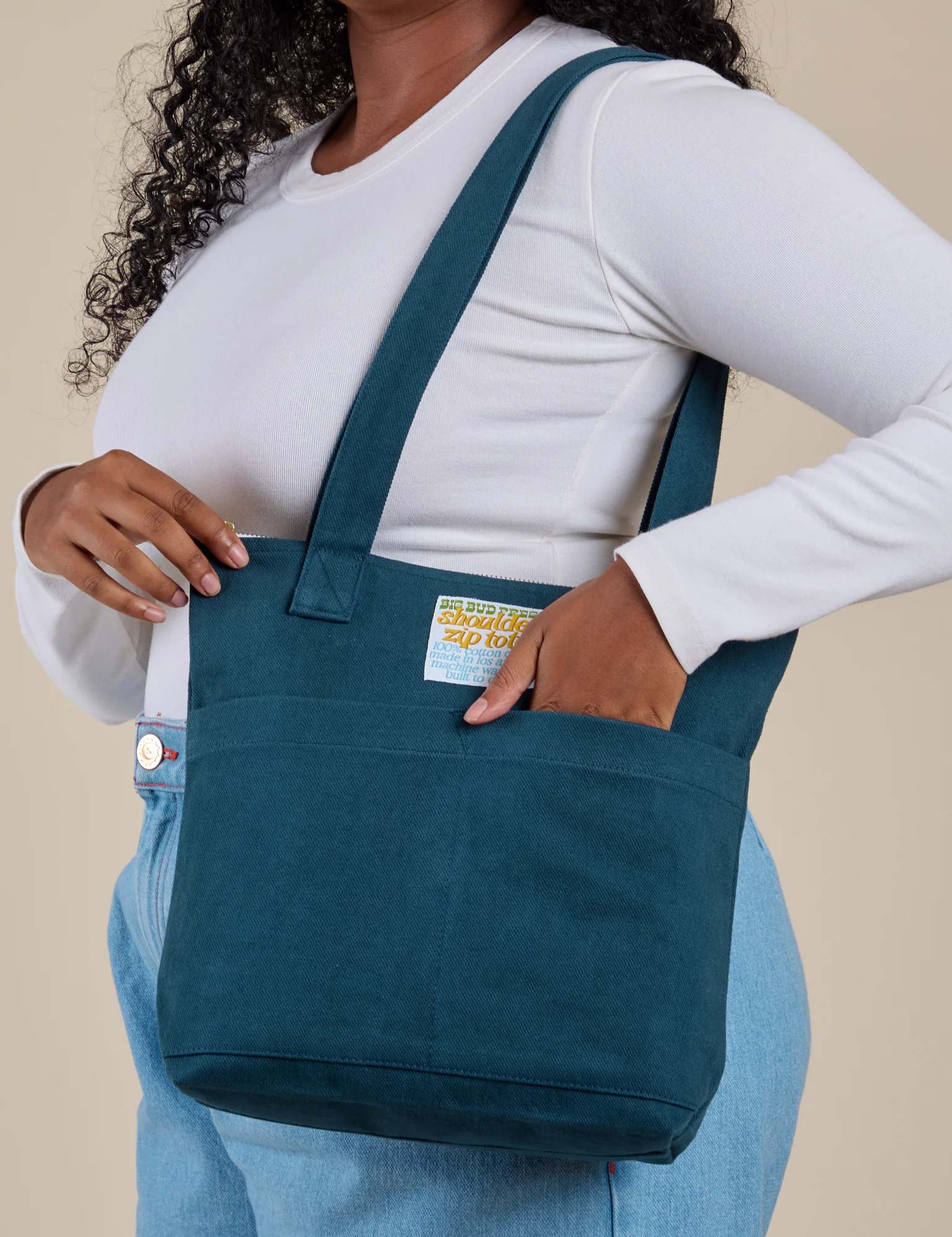 Over-Shoulder Zip Mini Tote - Image 41
