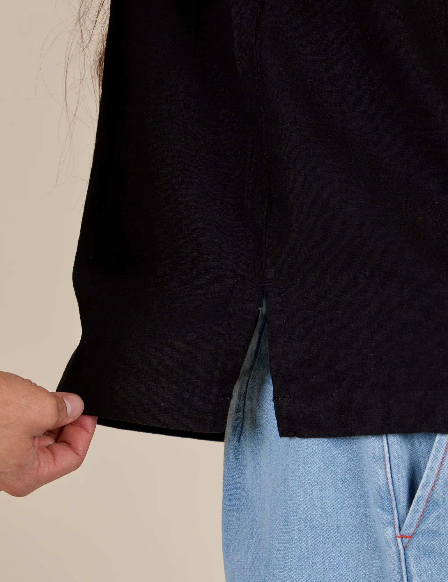 Pantry Button-Up - Basic Black - Image 14