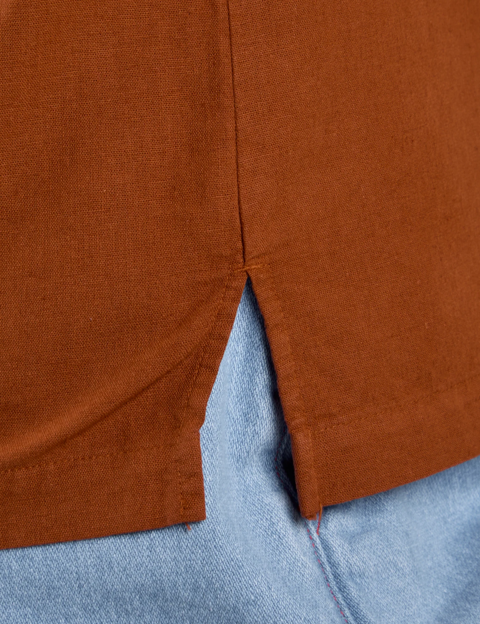 Pantry Button-Up - Burnt Terracotta - Image 15