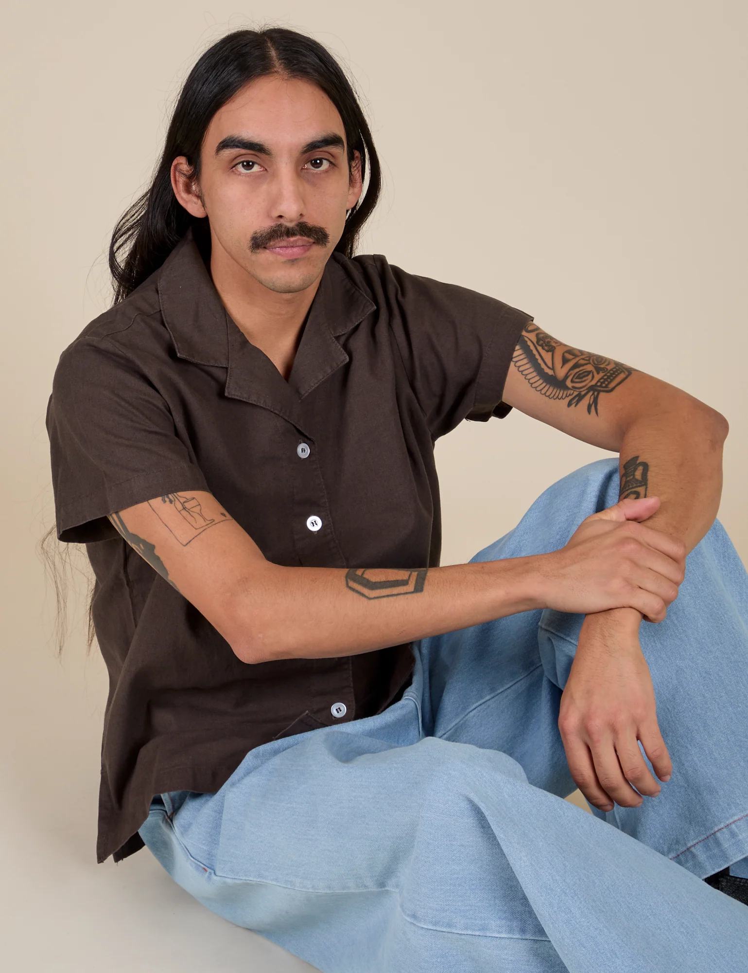 Pantry Button-Up - Espresso Brown - Image 10