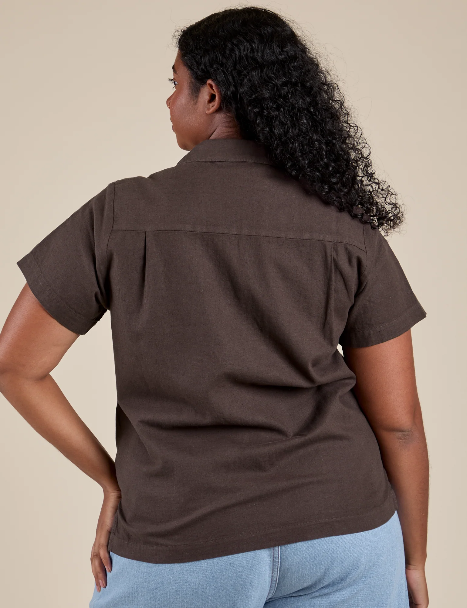 Pantry Button-Up - Espresso Brown - Image 17