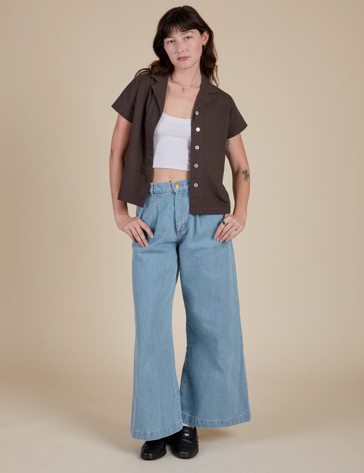 Pantry Button-Up - Espresso Brown - Image 20