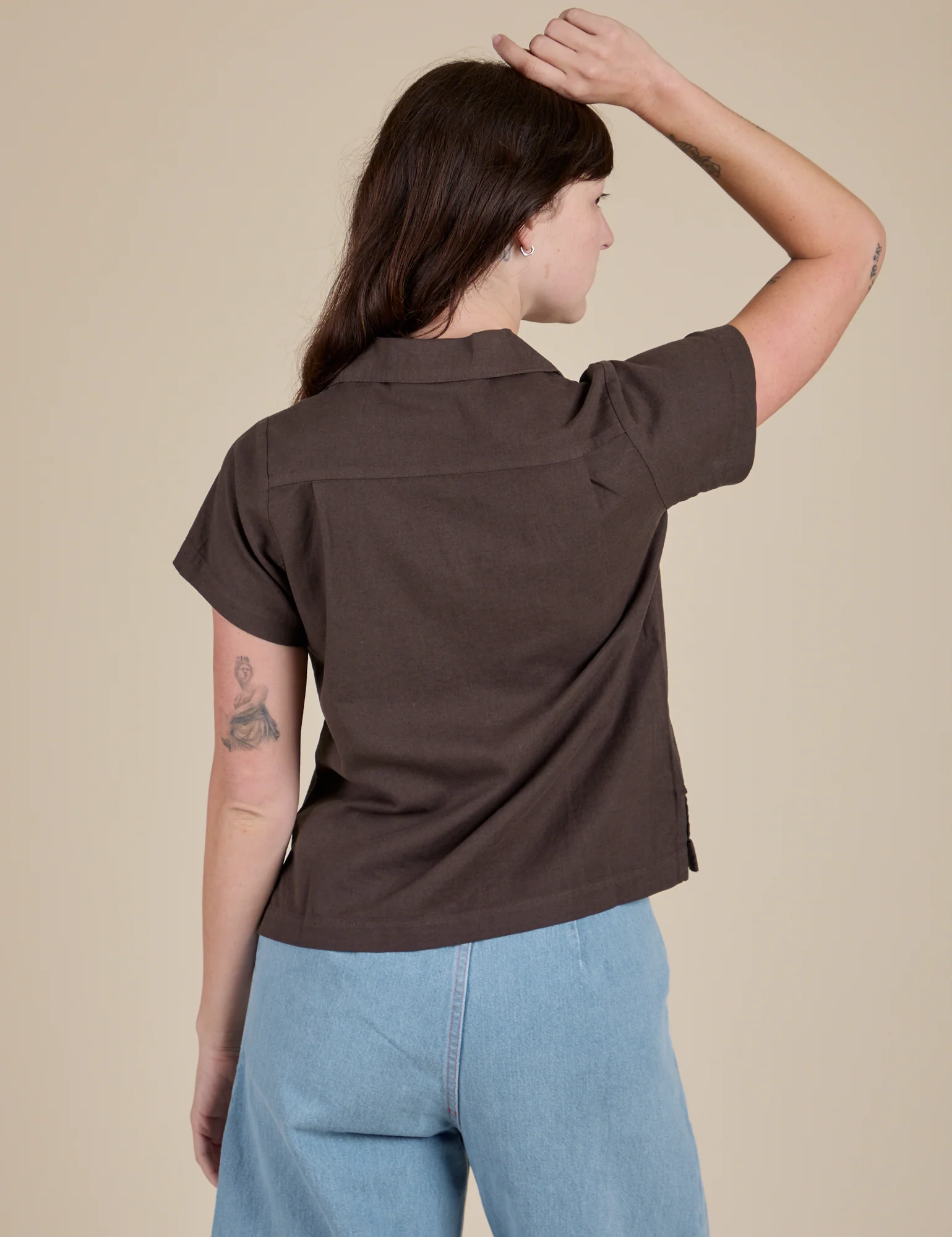 Pantry Button-Up - Espresso Brown - Image 28
