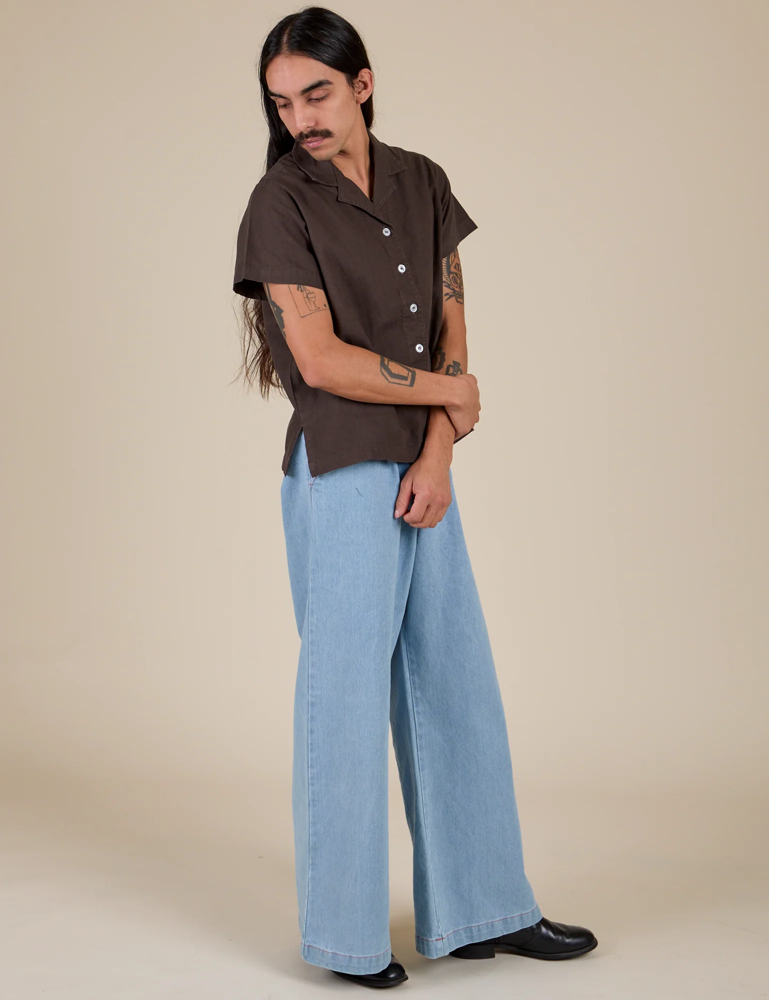 Pantry Button-Up - Espresso Brown - Image 5