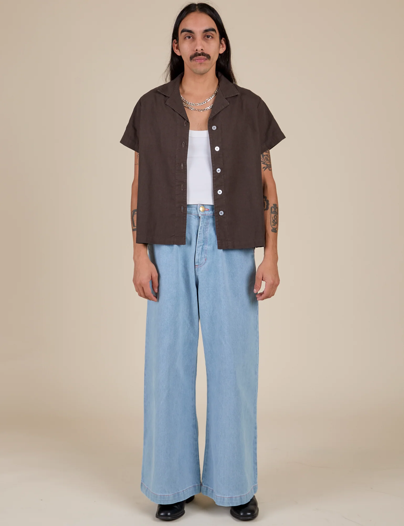 Pantry Button-Up - Espresso Brown - Image 8