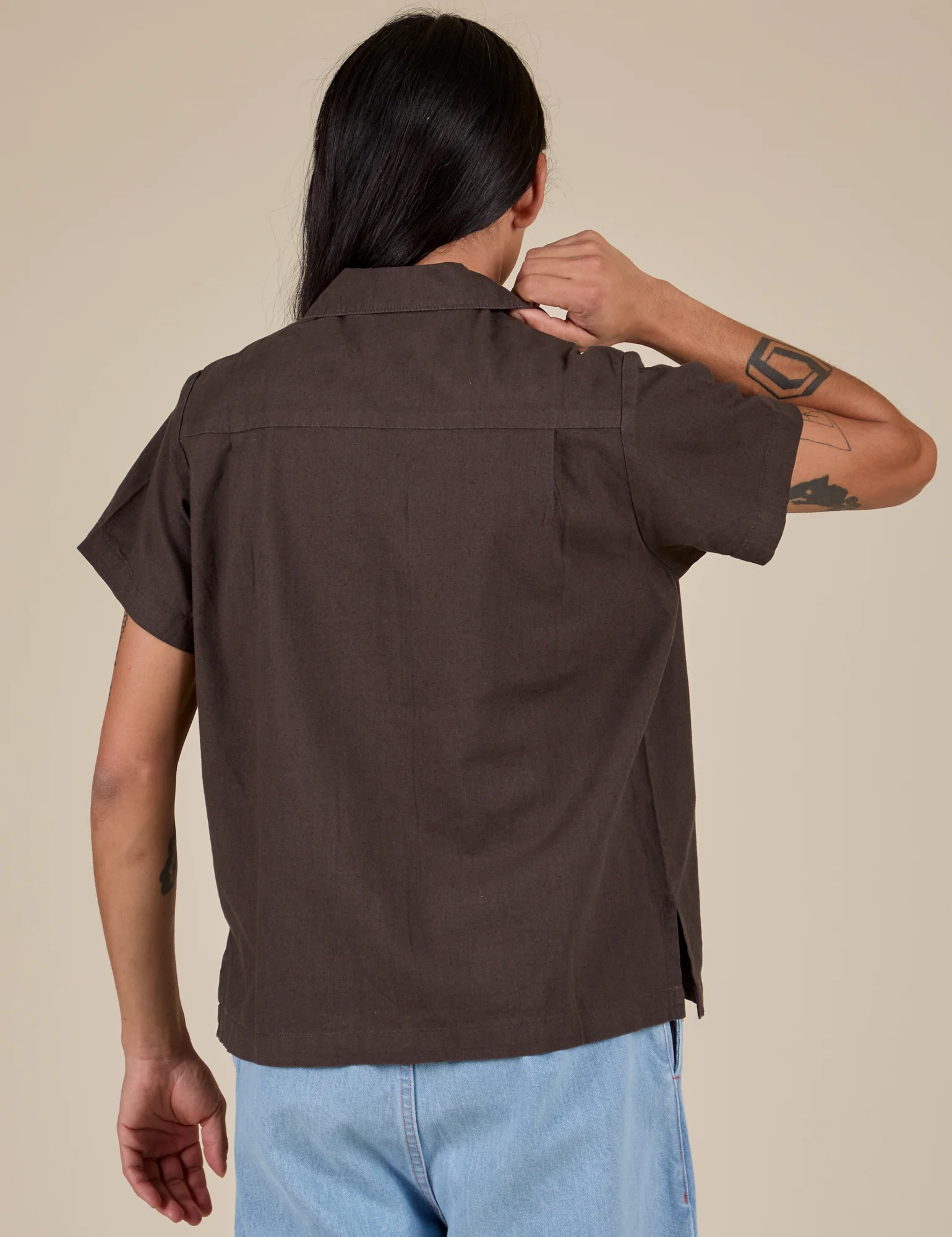 Pantry Button-Up - Espresso Brown - Image 9