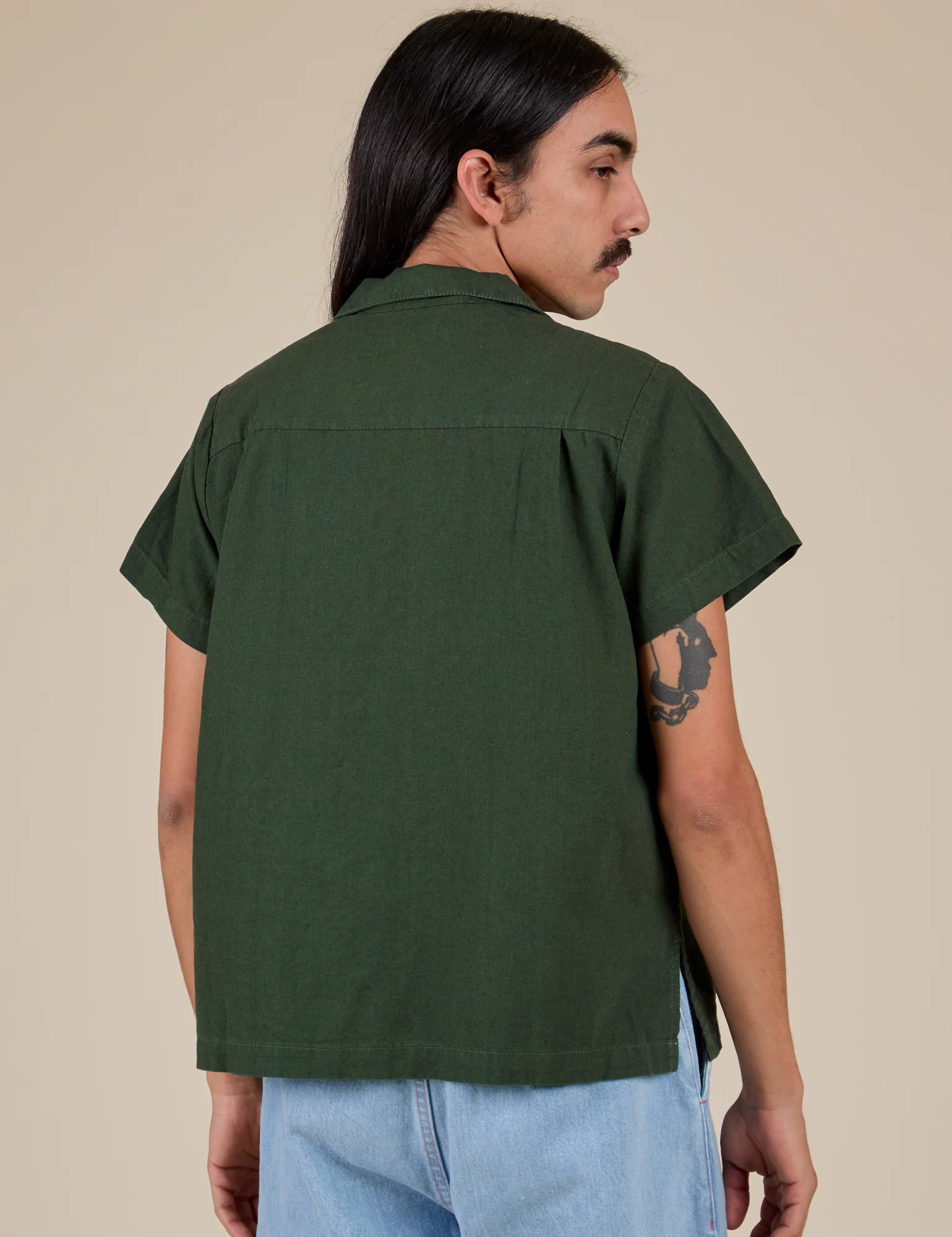 Pantry Button-Up - Swamp Green - Image 10