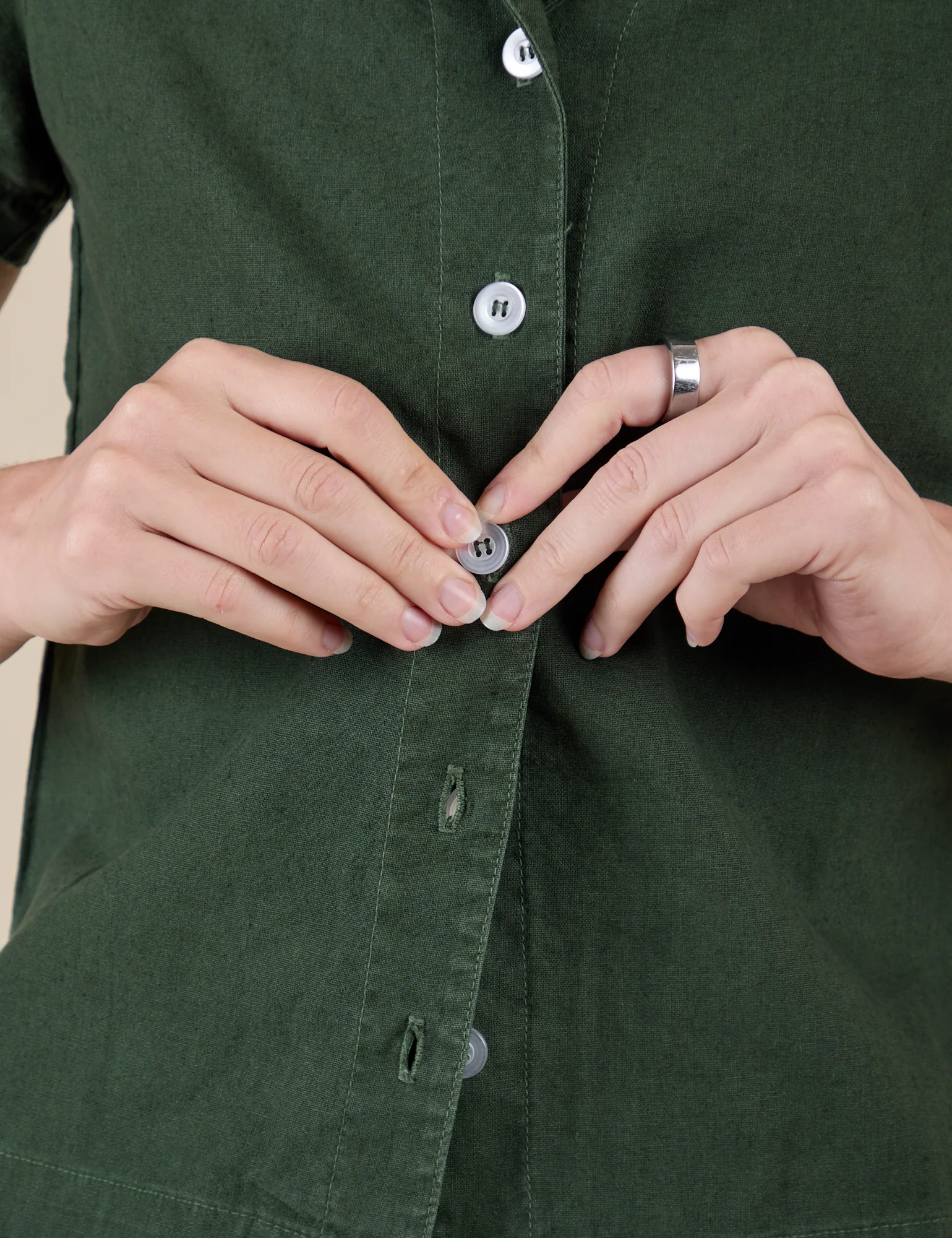 Pantry Button-Up - Swamp Green - Image 20