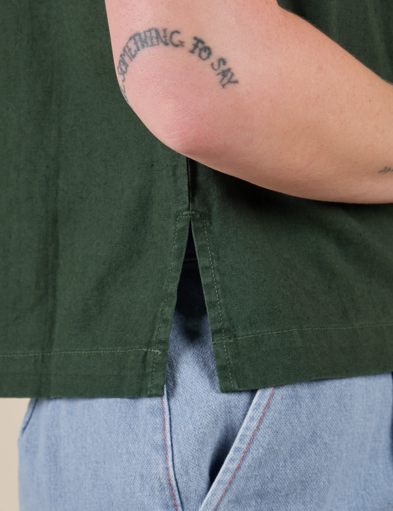 Pantry Button-Up - Swamp Green - Image 25