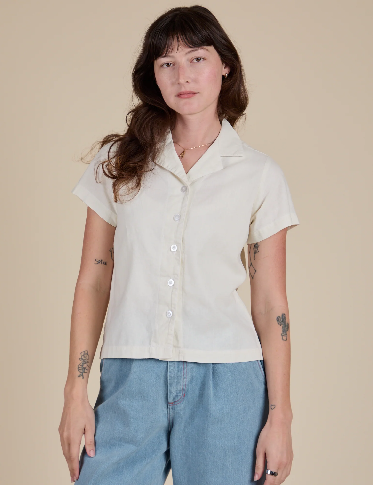Pantry Button-Up - Vintage Tee White - Image 12
